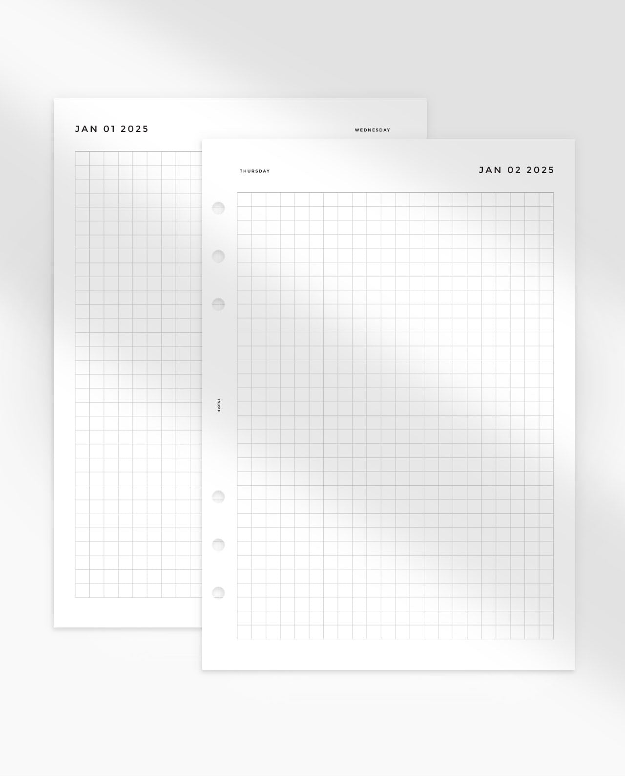 MN204 - 2025 DAILY GRID - DO1P - Printable PDF