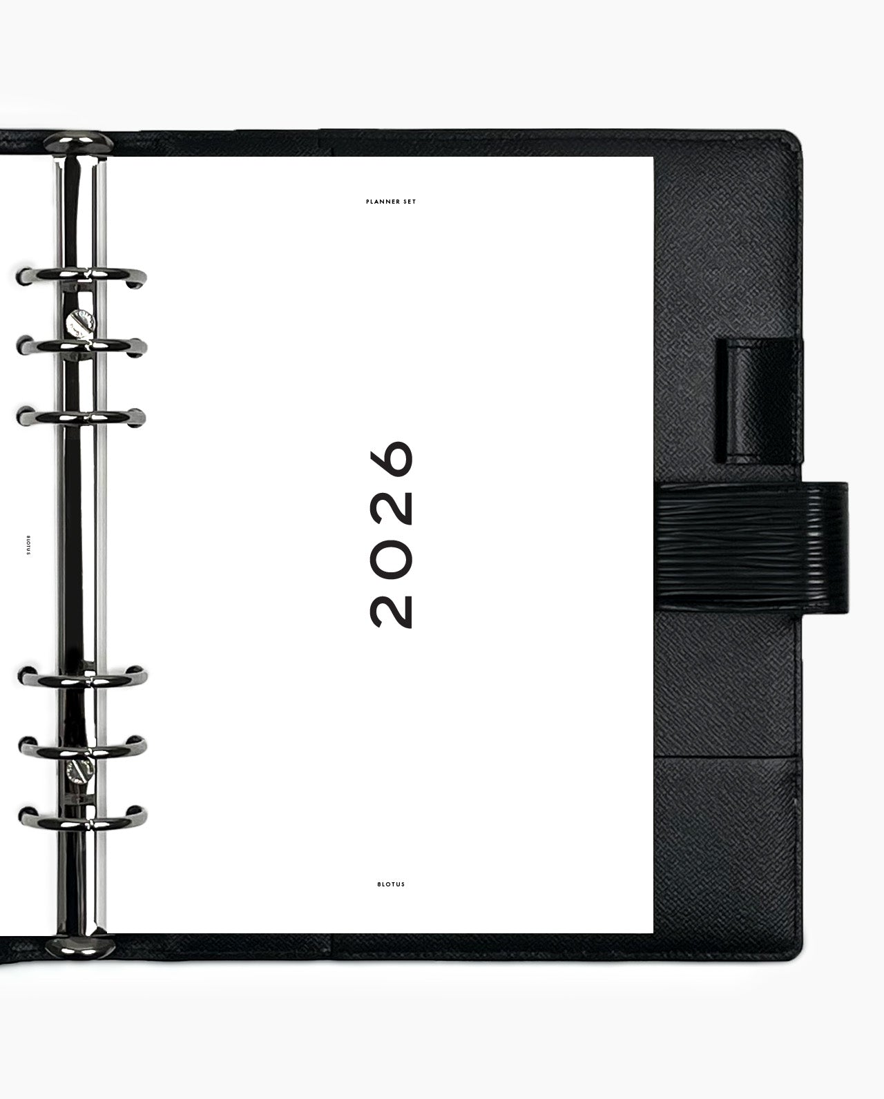 2026 Minimalist Planner Inserts Bundle - Yearly, Monthly & Weekly