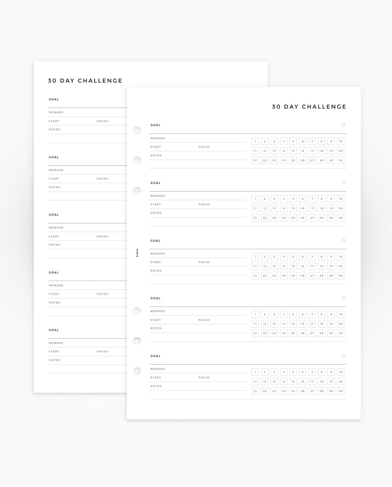 MN226 - 30 Day Challenge - Printable PDF