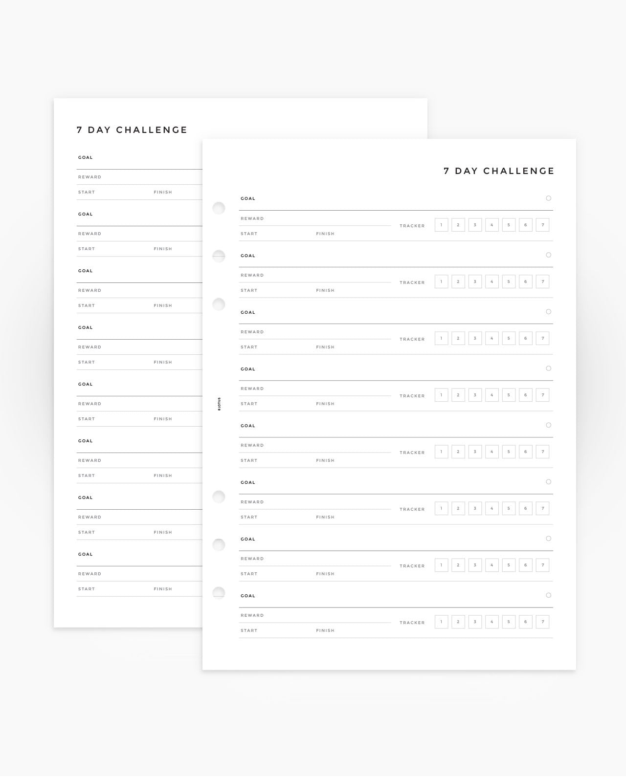 MN222 - 7 Day Challenge - Printable PDF