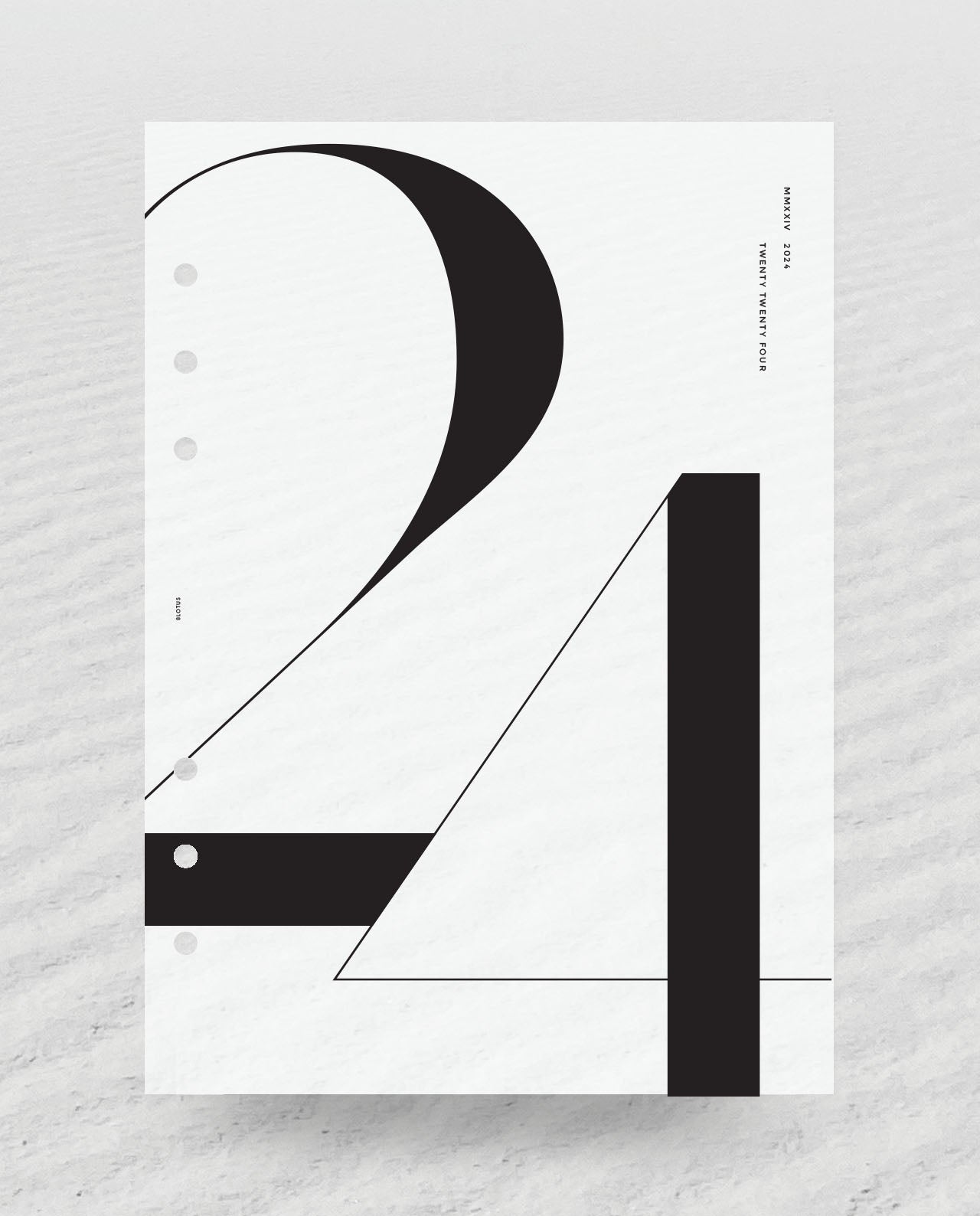 D020 - Bold Serif - 2024 Dashboard (PREORDER)