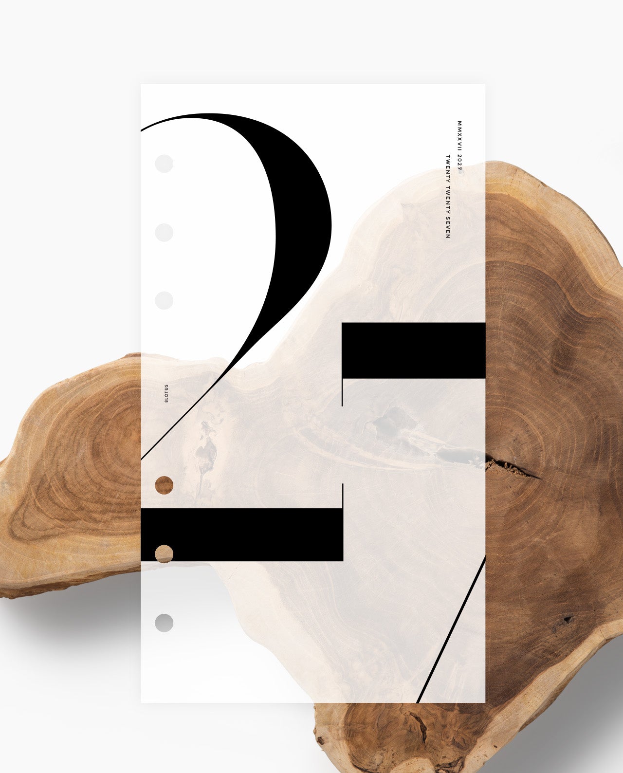 D020 - Bold Serif - 2027 Dashboard - PREORDER