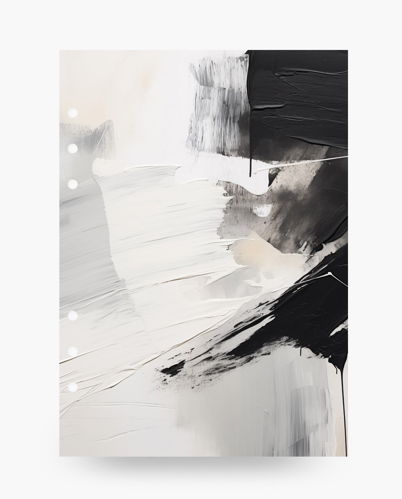 D089 - Abstract Acrylic - Planner Dashboard