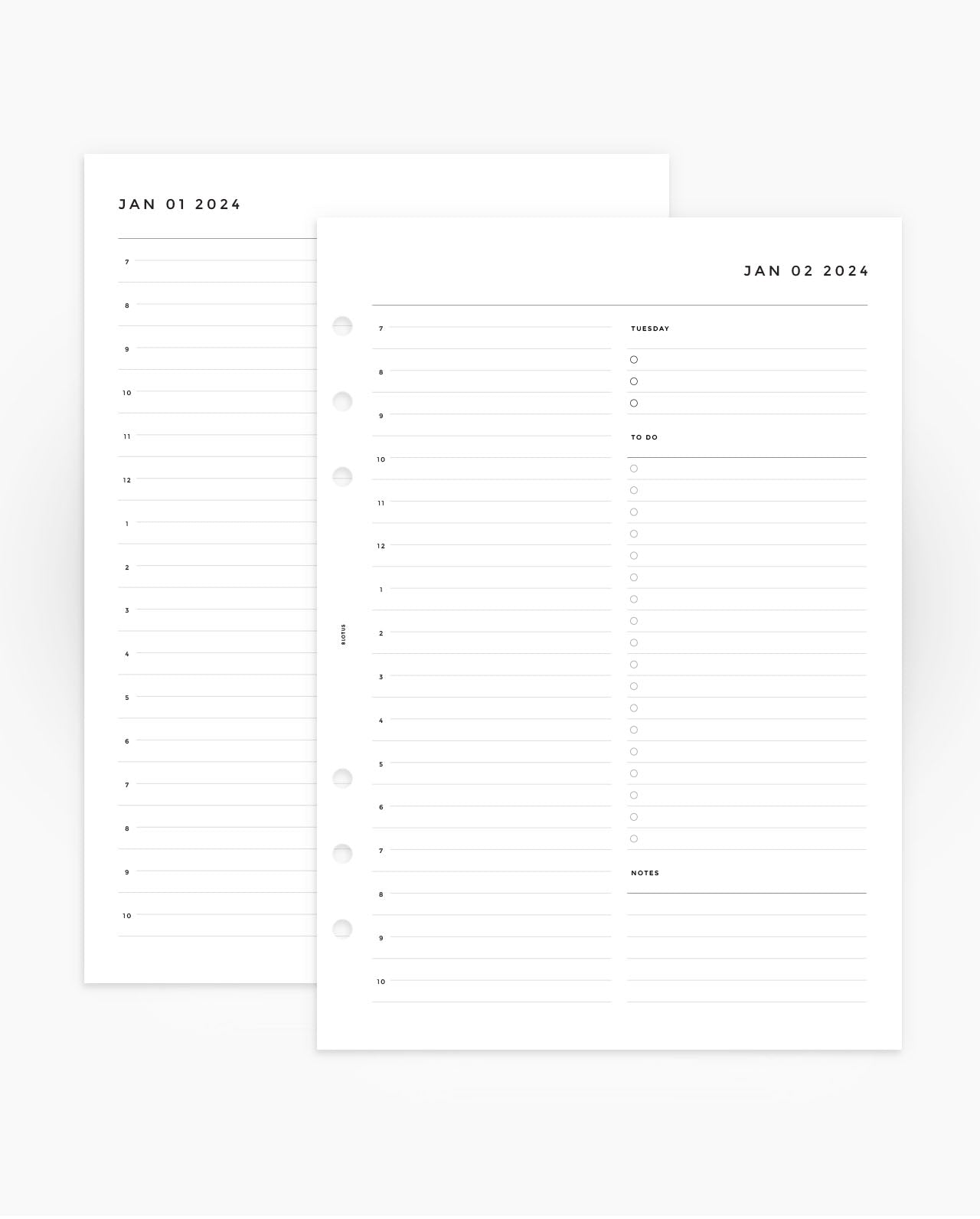 2025 Daily Planner Printable Pdf