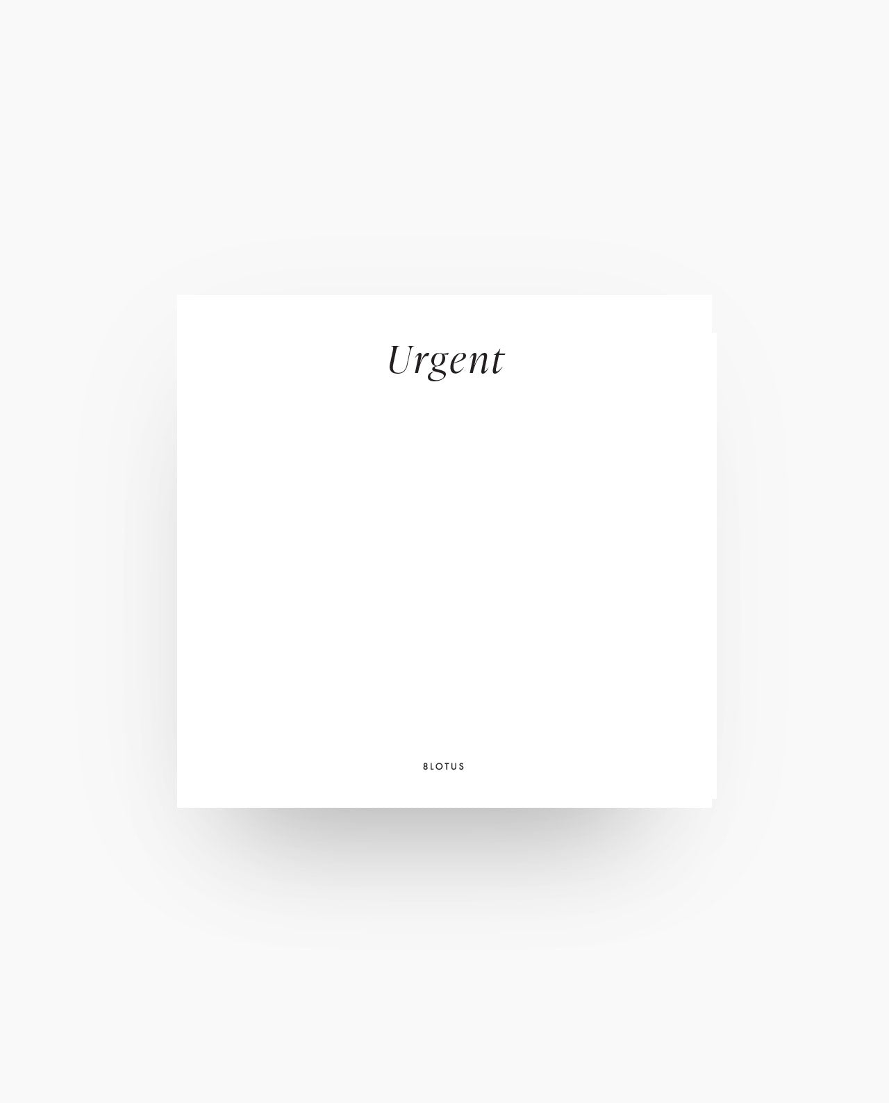 ST022 - Urgent - Sticky Notes