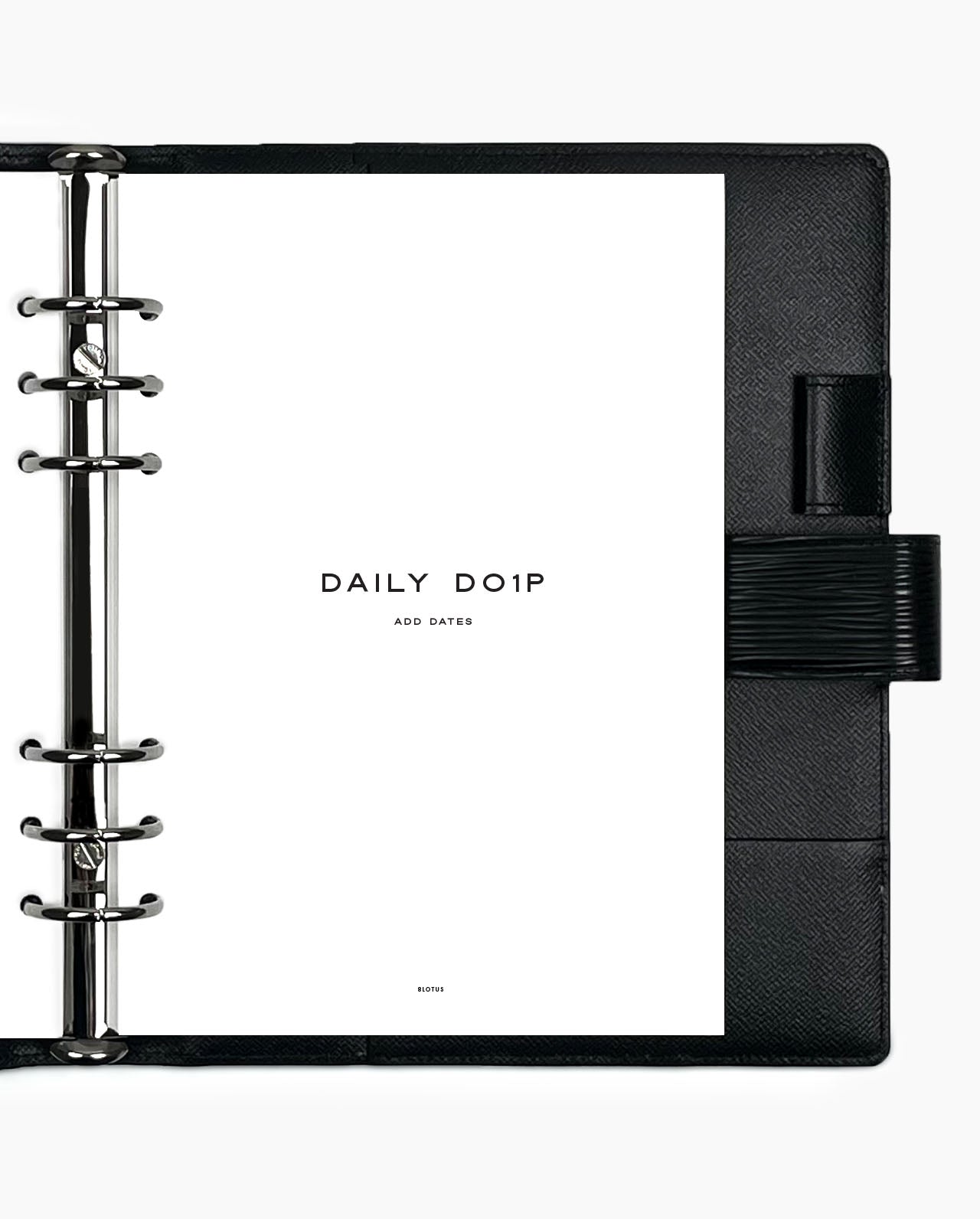 Dated Daily on 1 Page - Special Order