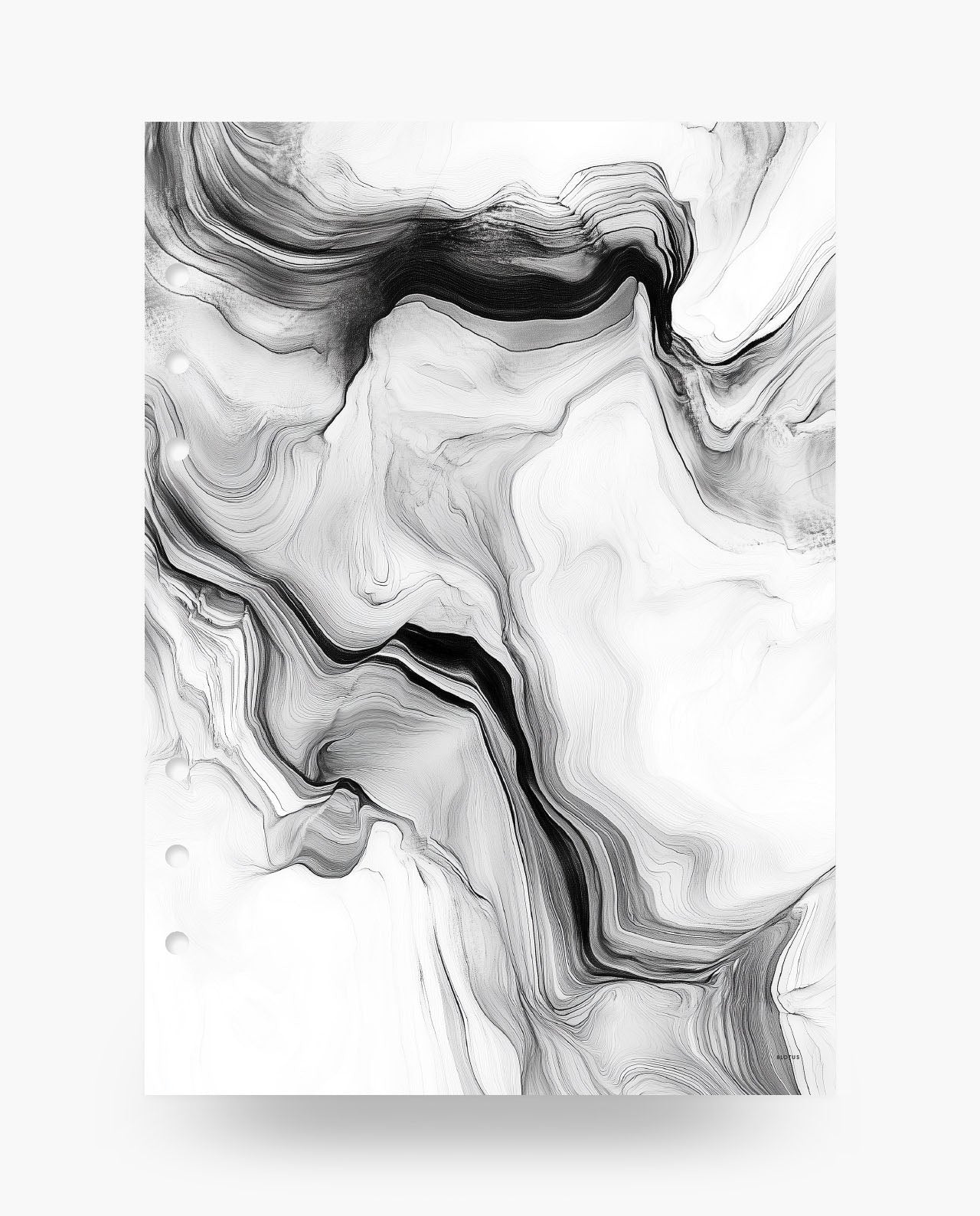 D062 - Monochrome Flow - Dashboard