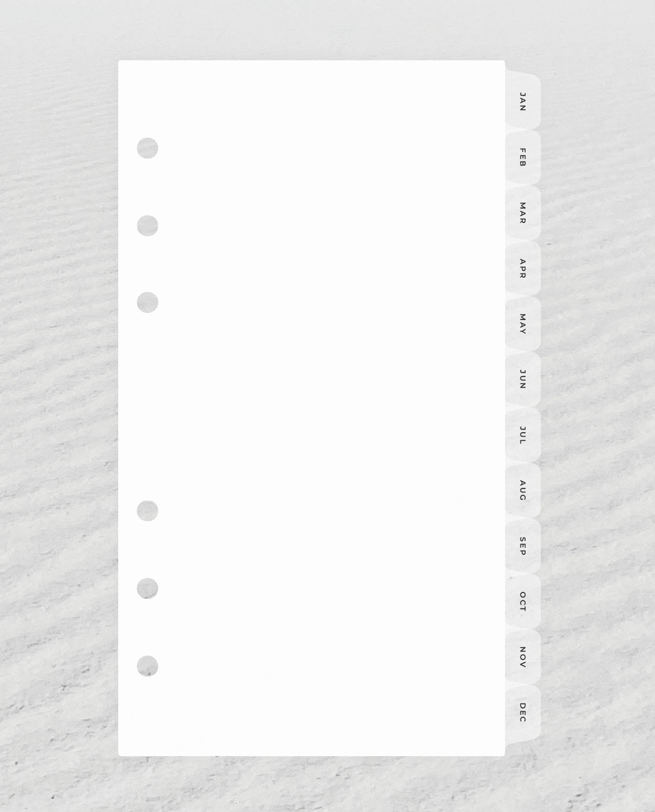DV03 - Monthly Dividers (Special Order)