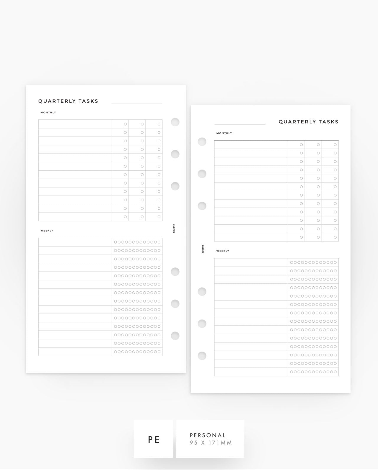 MN217 - Quarterly Tasks (Special Order)