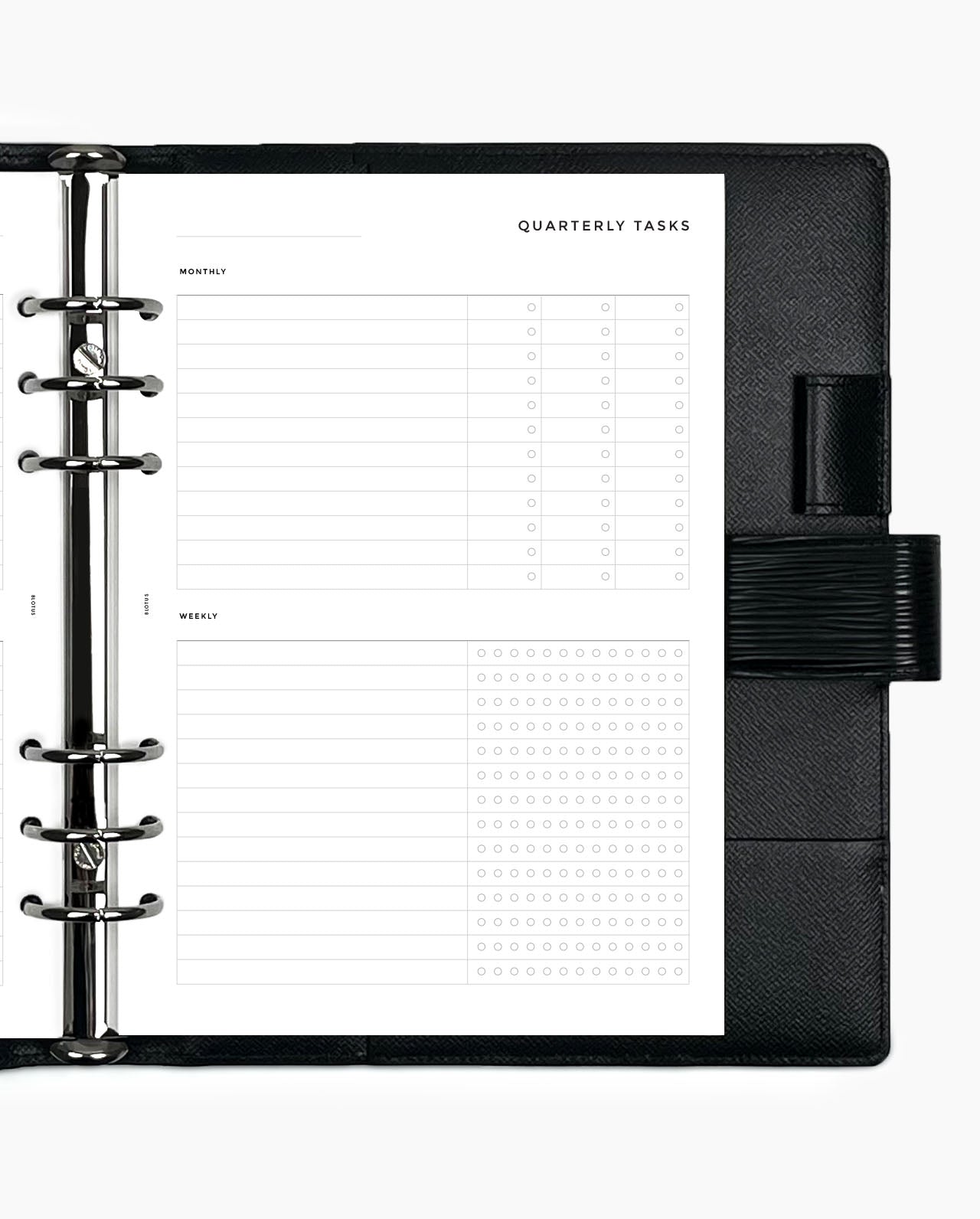 MN217 - Quarterly Tasks (Special Order)