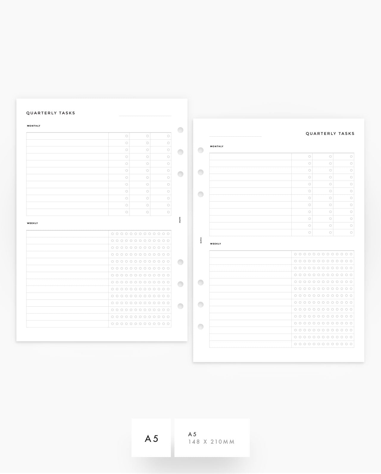 MN217 - Quarterly Tasks (Special Order)
