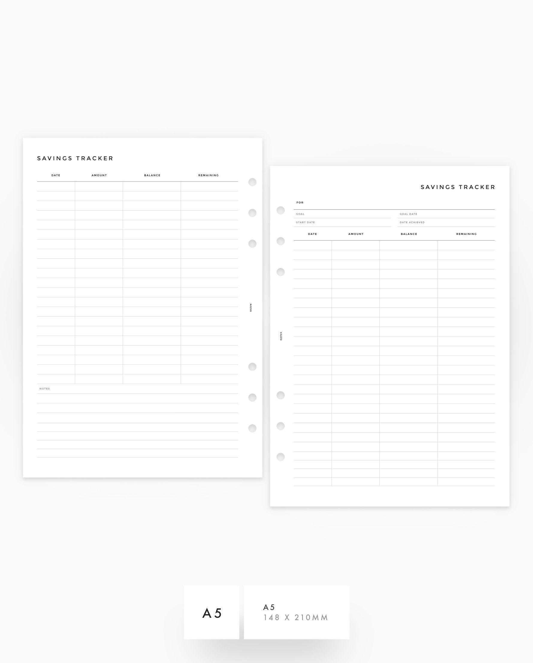 MN046 - Savings Tracker