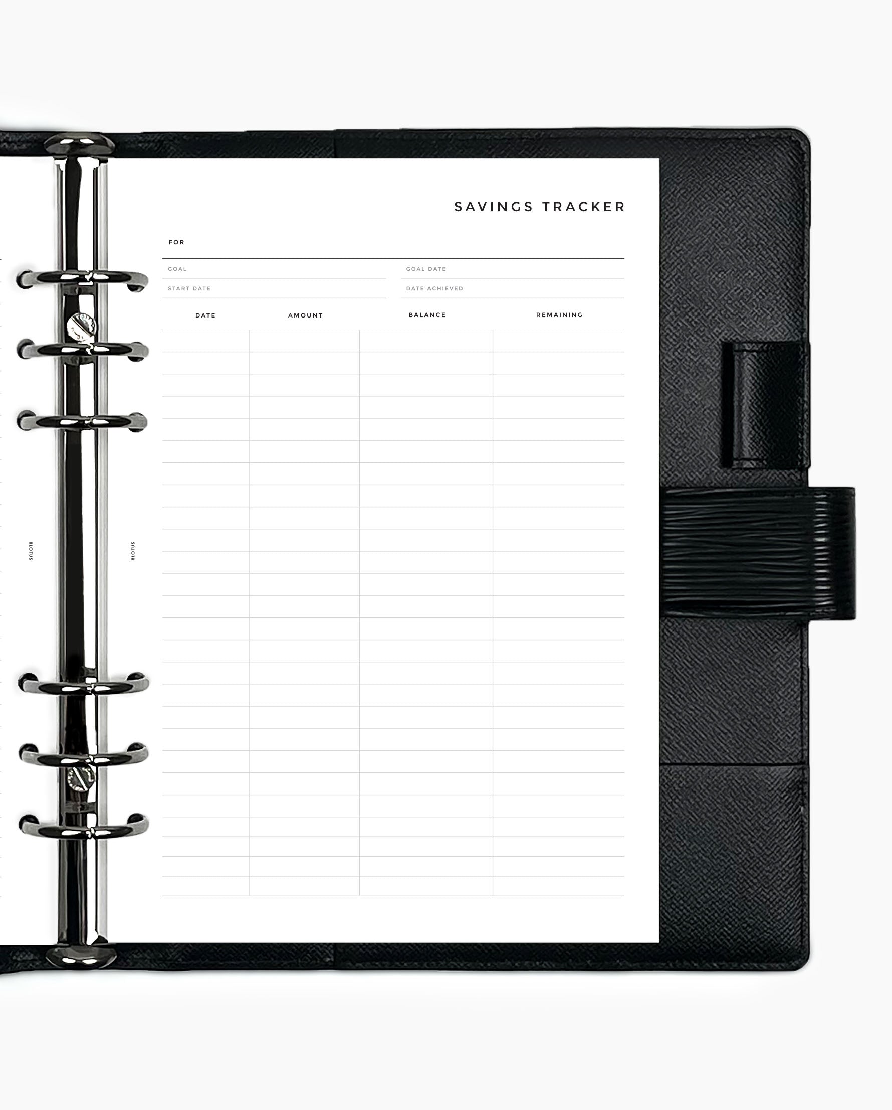 MN046 - Savings Tracker