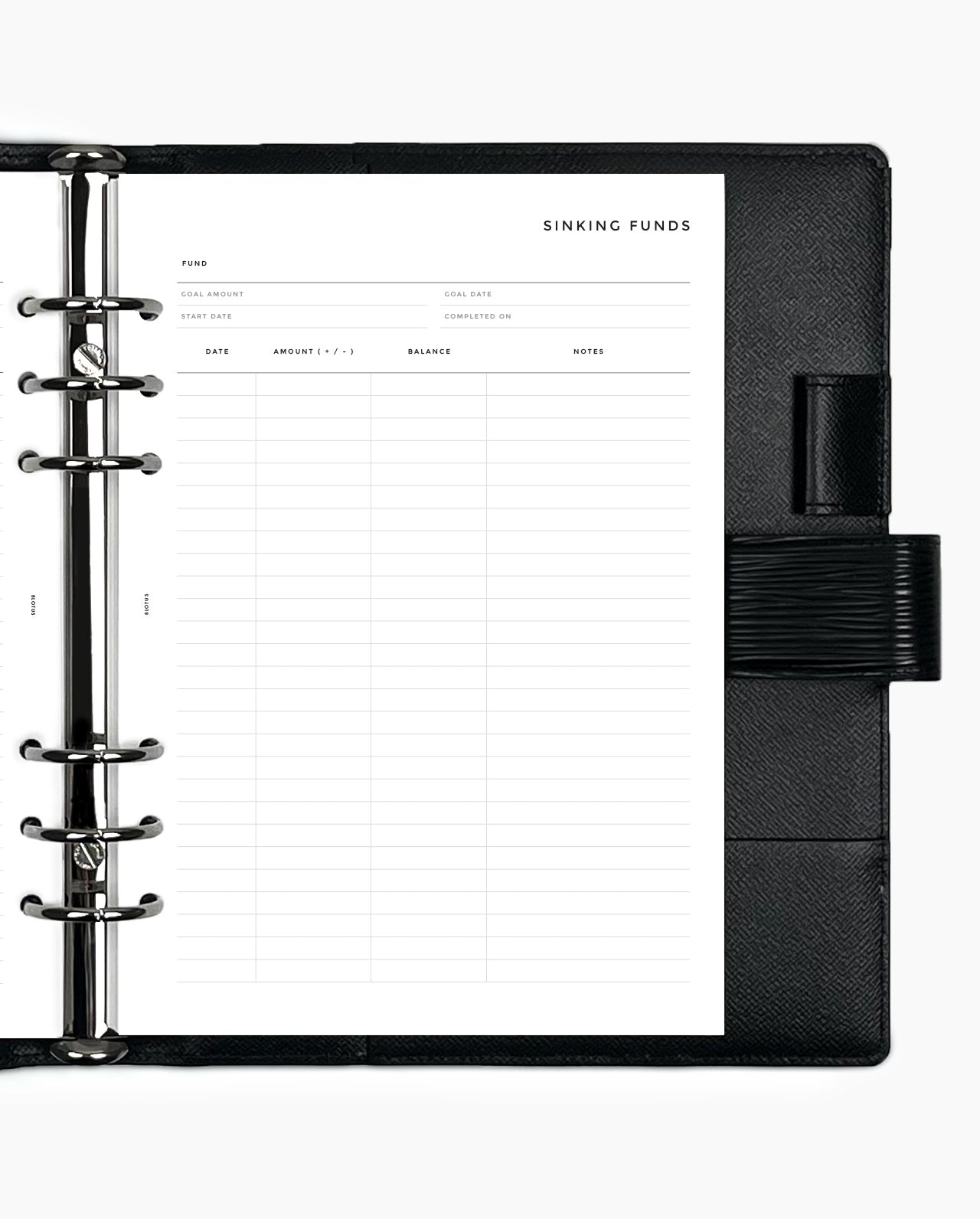 Challenge & Reward System - Planner Inserts Set