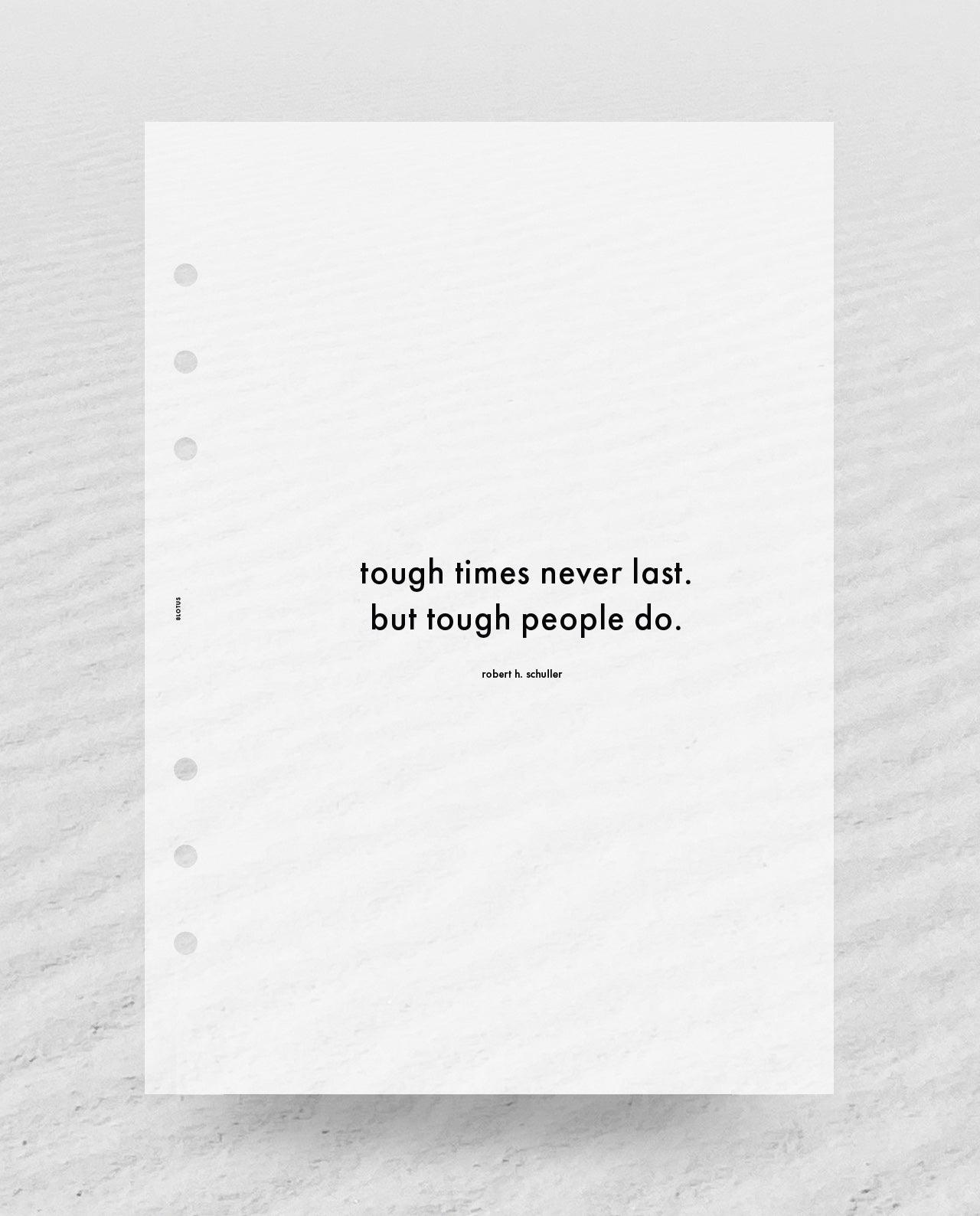 D029 - Tough times never last - Dashboard