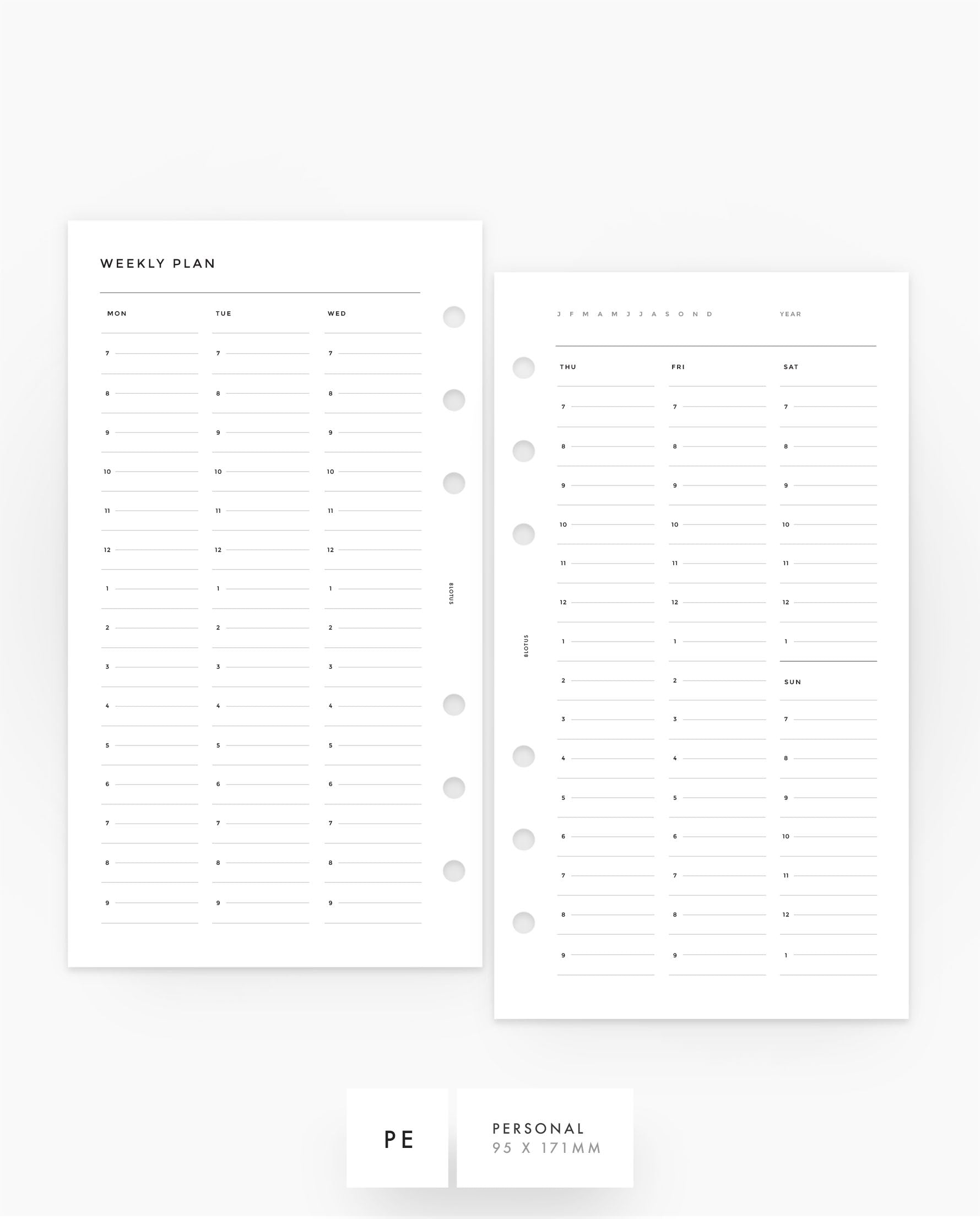 MN236 - Dual Weekly - Printable PDF