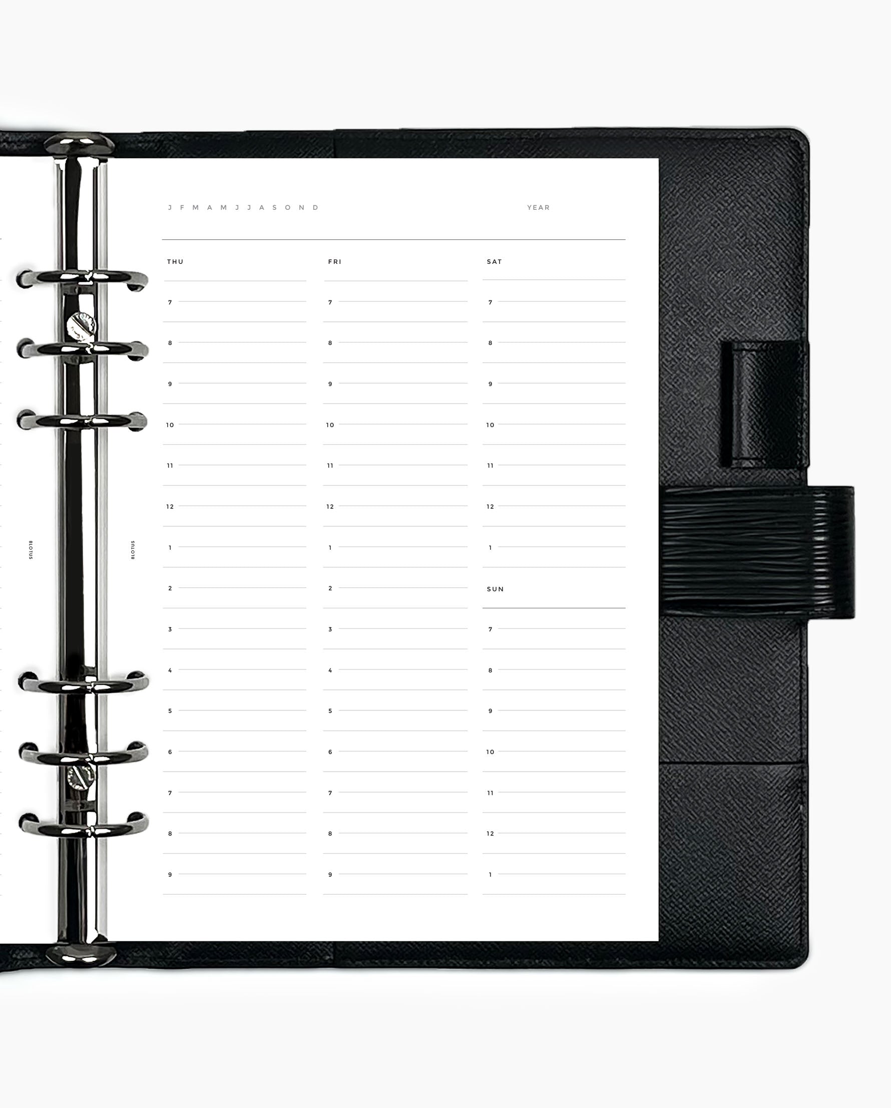 MN236 - Dual Weekly Planner Inserts (Special Order)