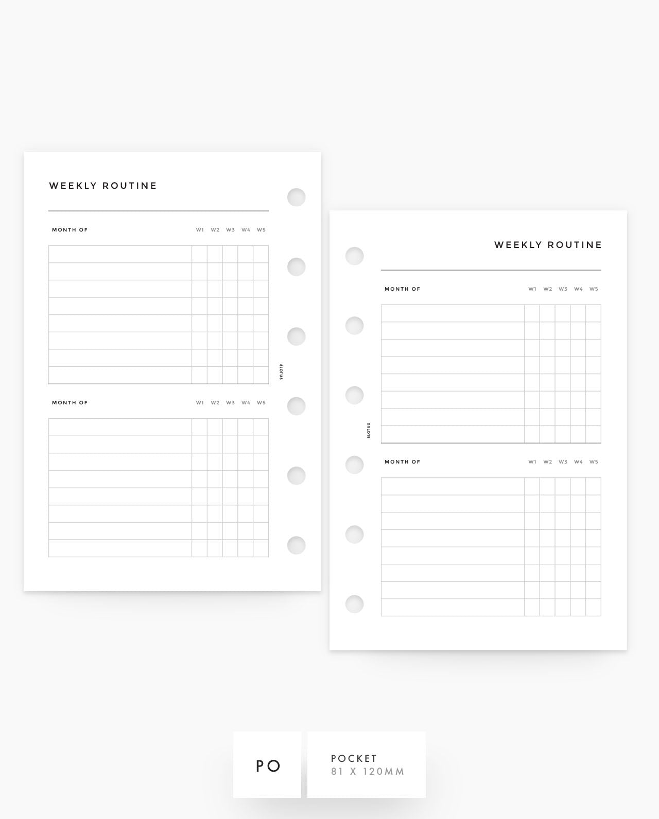 MN184 - Weekly Routine - PDF