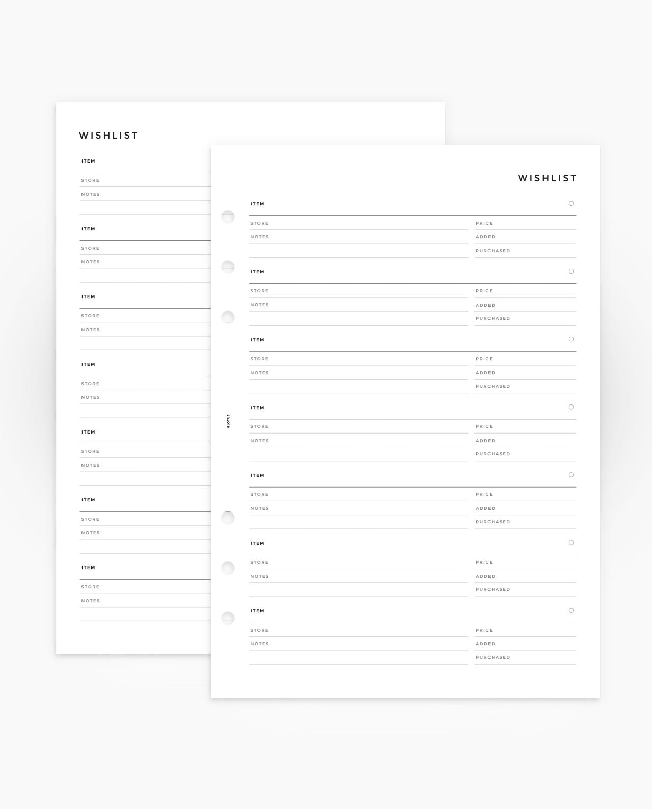 MN225 - Wishlist - Printable PDF