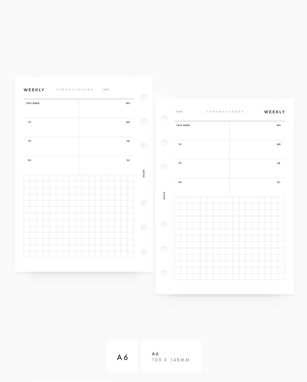 MN128 - Weekly Overview w/ Grids - PDF