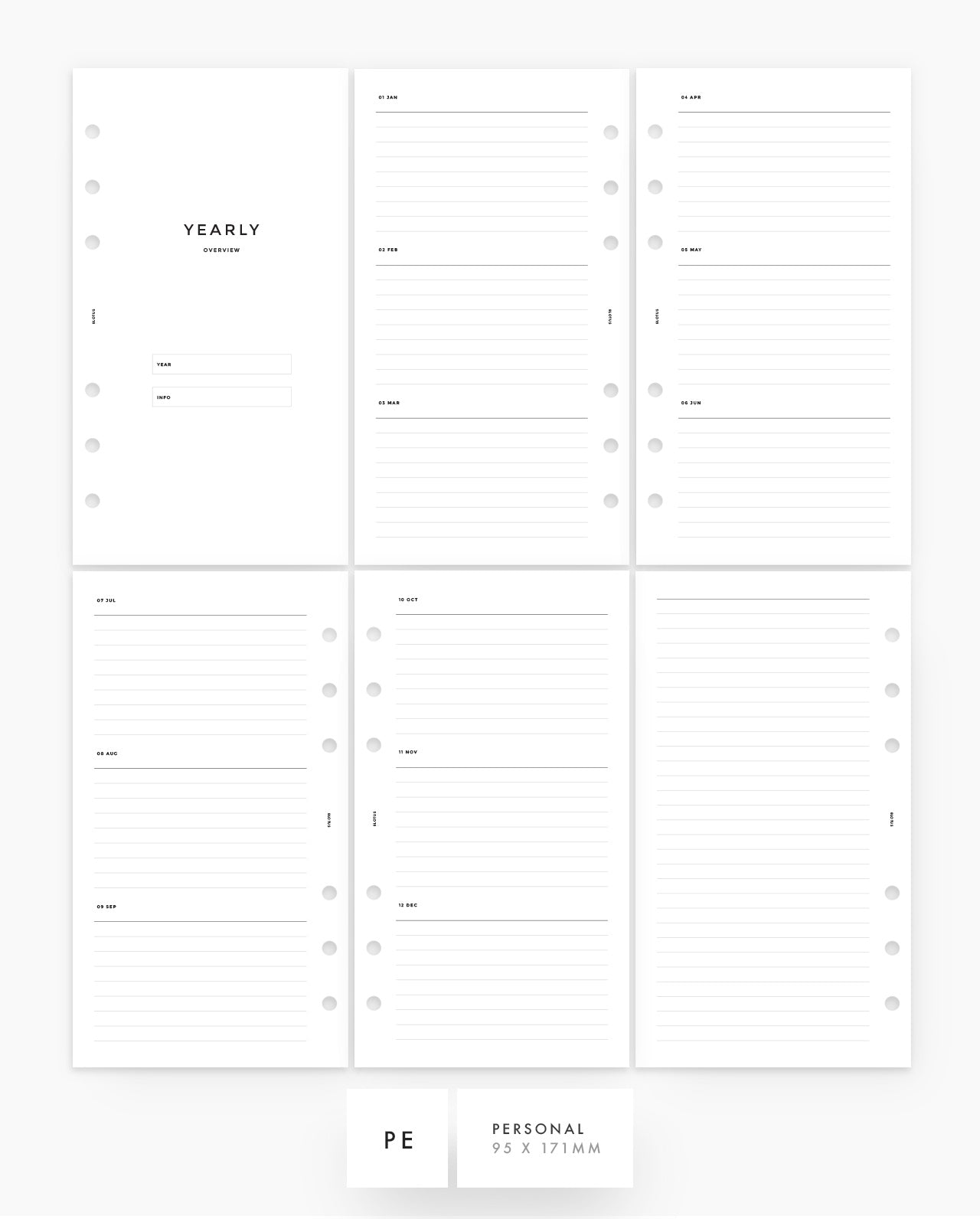 MN002 - Yearly Overview - YO6P - PDF