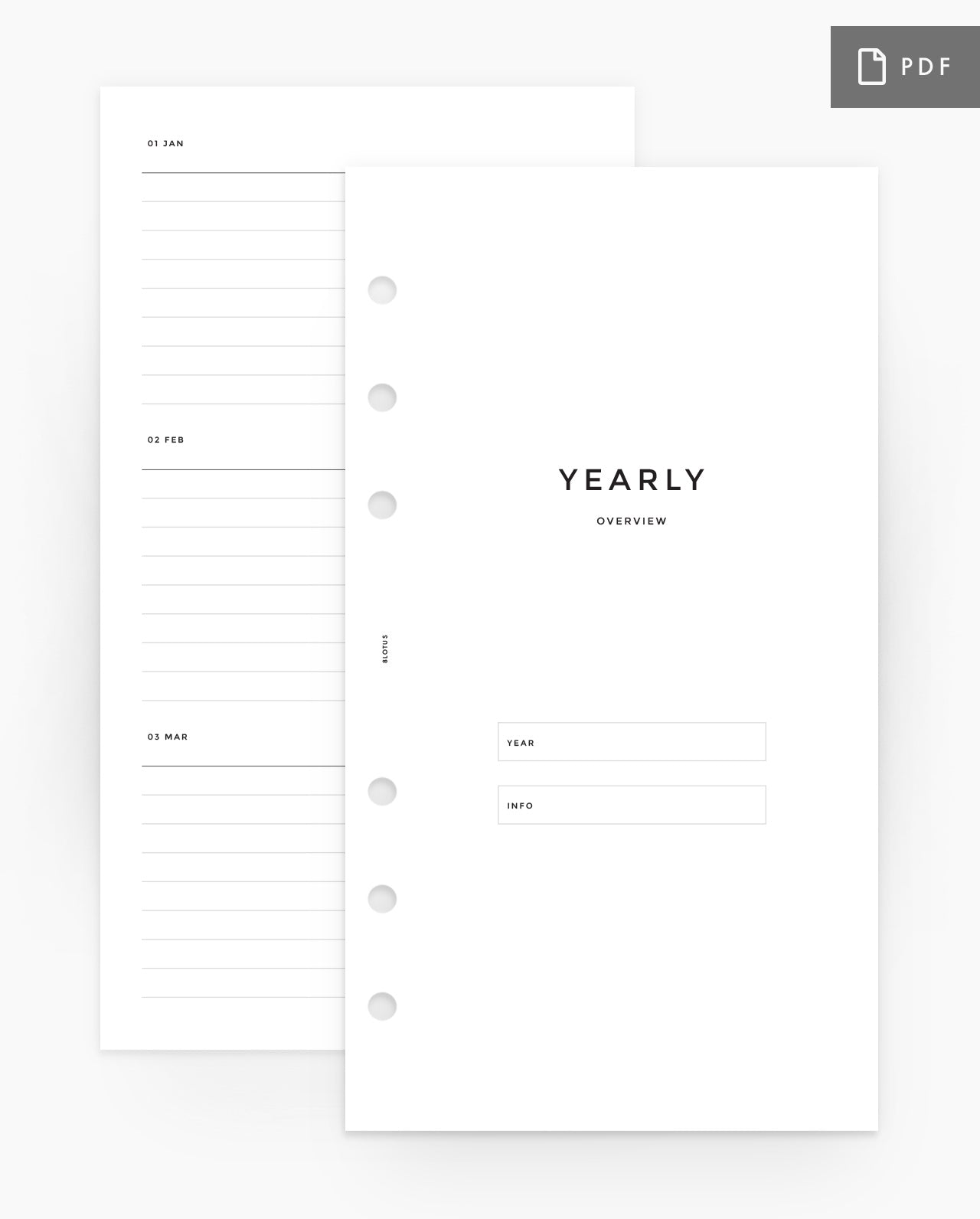 MN002 - Yearly Overview - YO6P - PDF