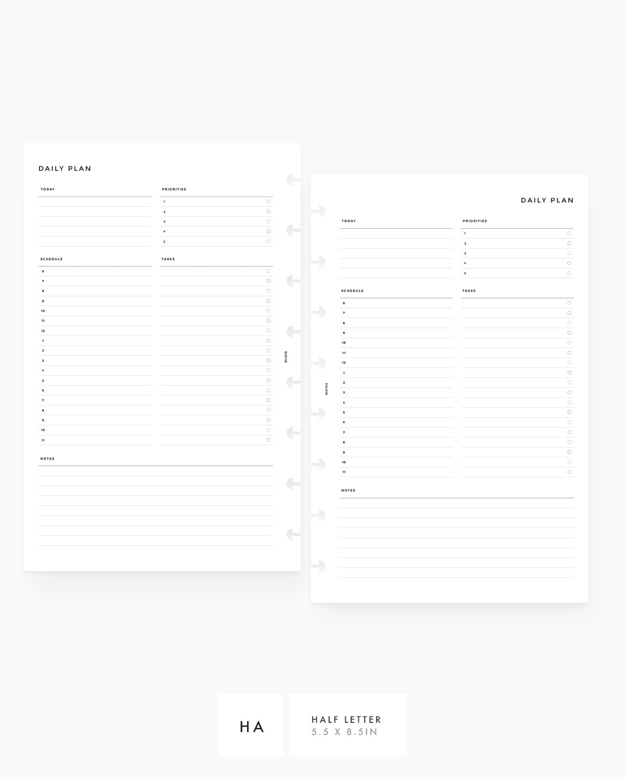 MN004 - Daily Hourly Schedule - PDF