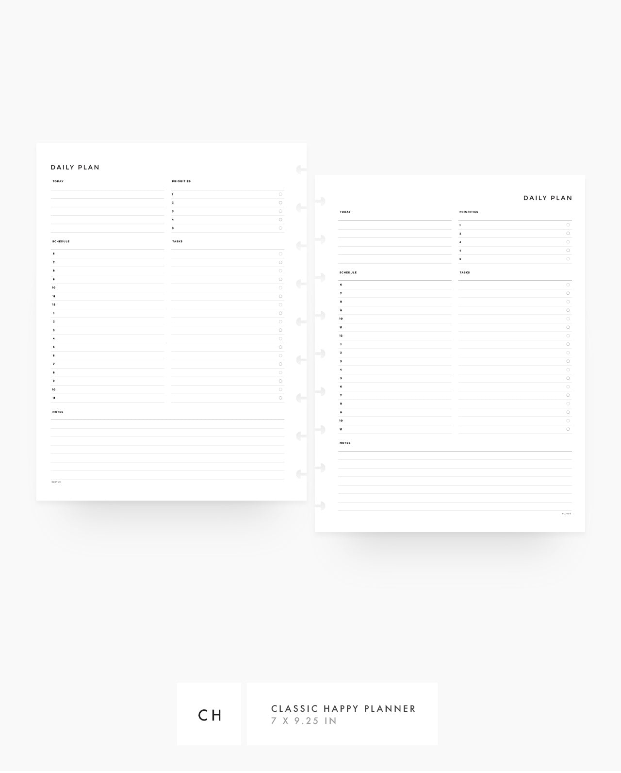 MN004 - Daily Hourly Schedule - PDF