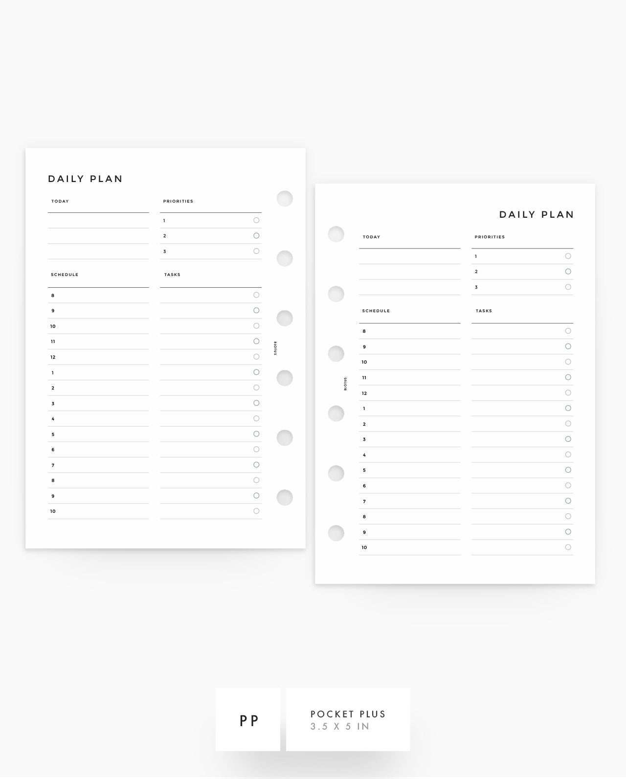 MN004 - Daily Hourly Schedule - PDF