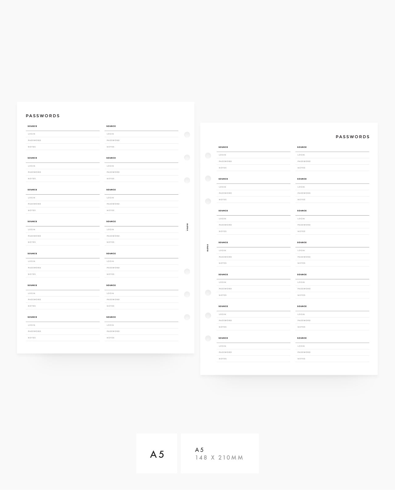 MN009 - Password Tracker