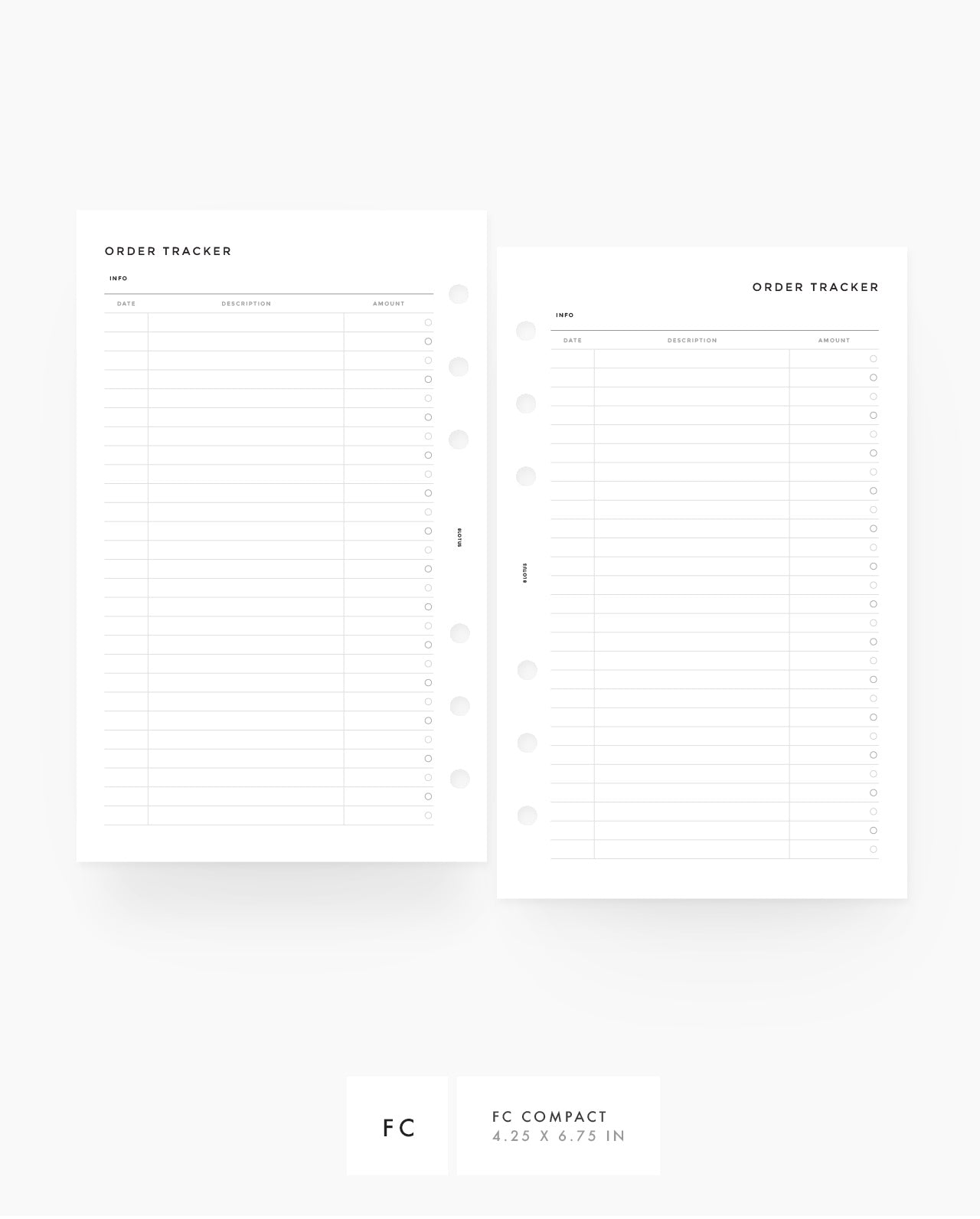MN011 - Order Tracker - PDF