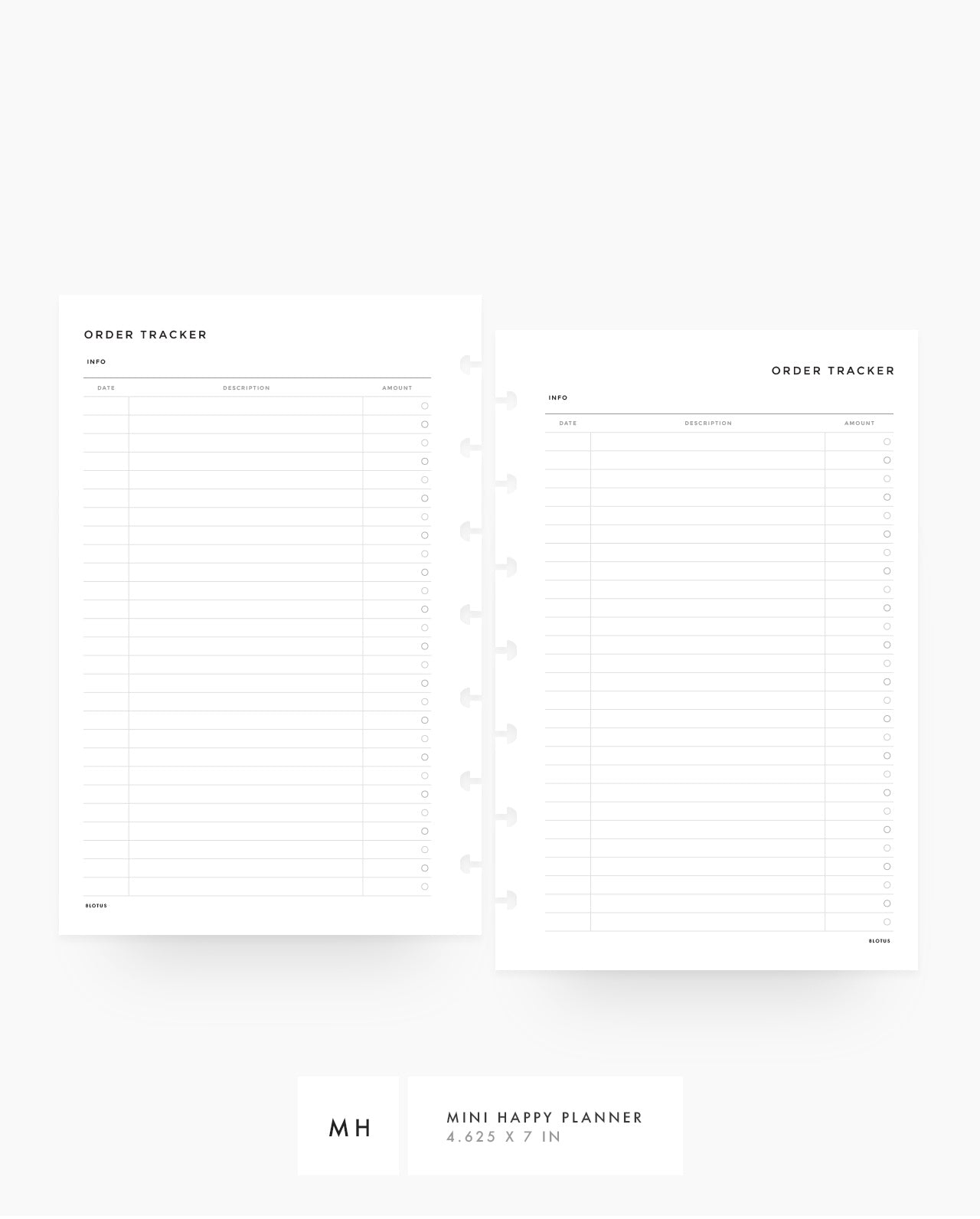 MN011 - Order Tracker - PDF