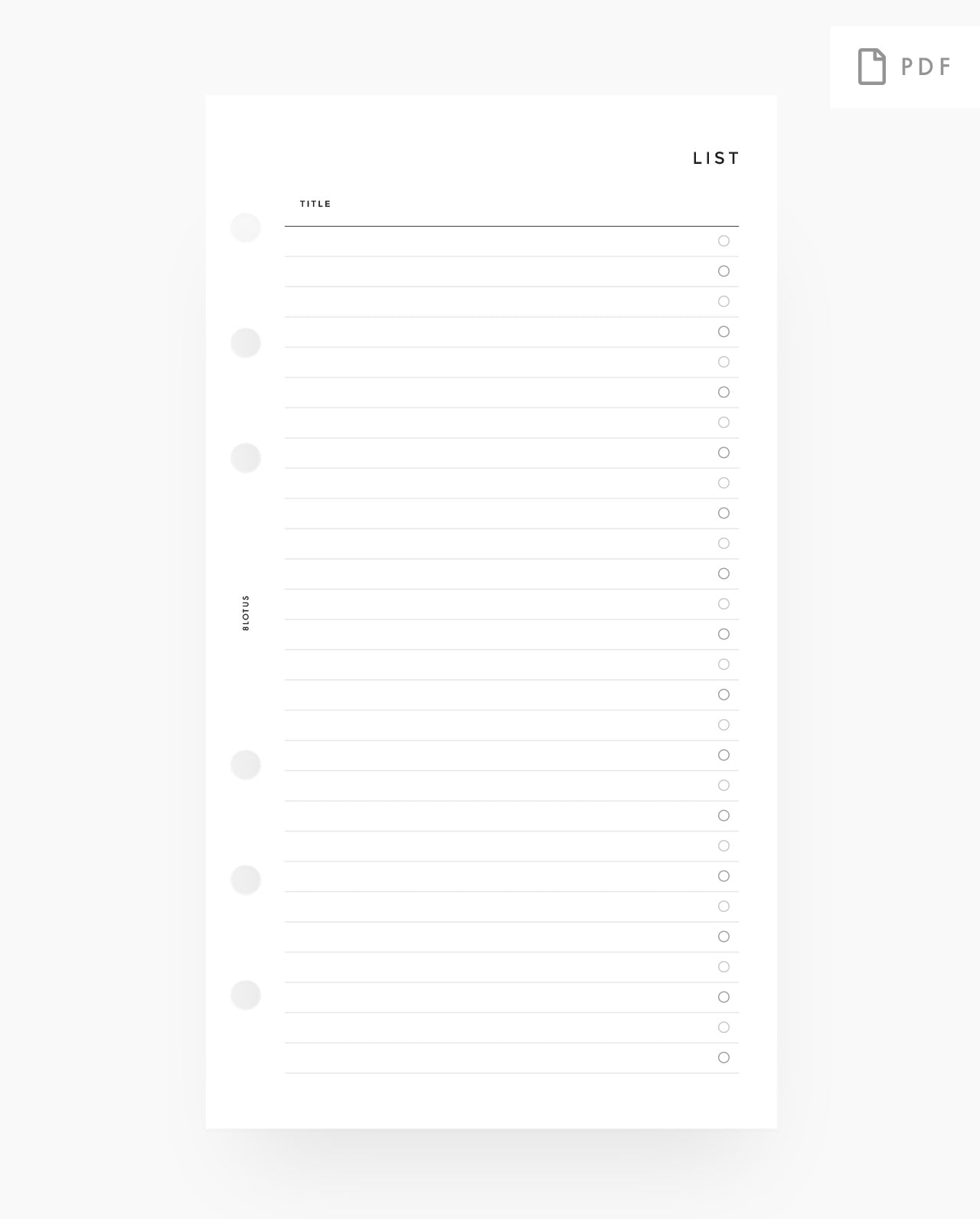 MN022 - To Do List - PDF