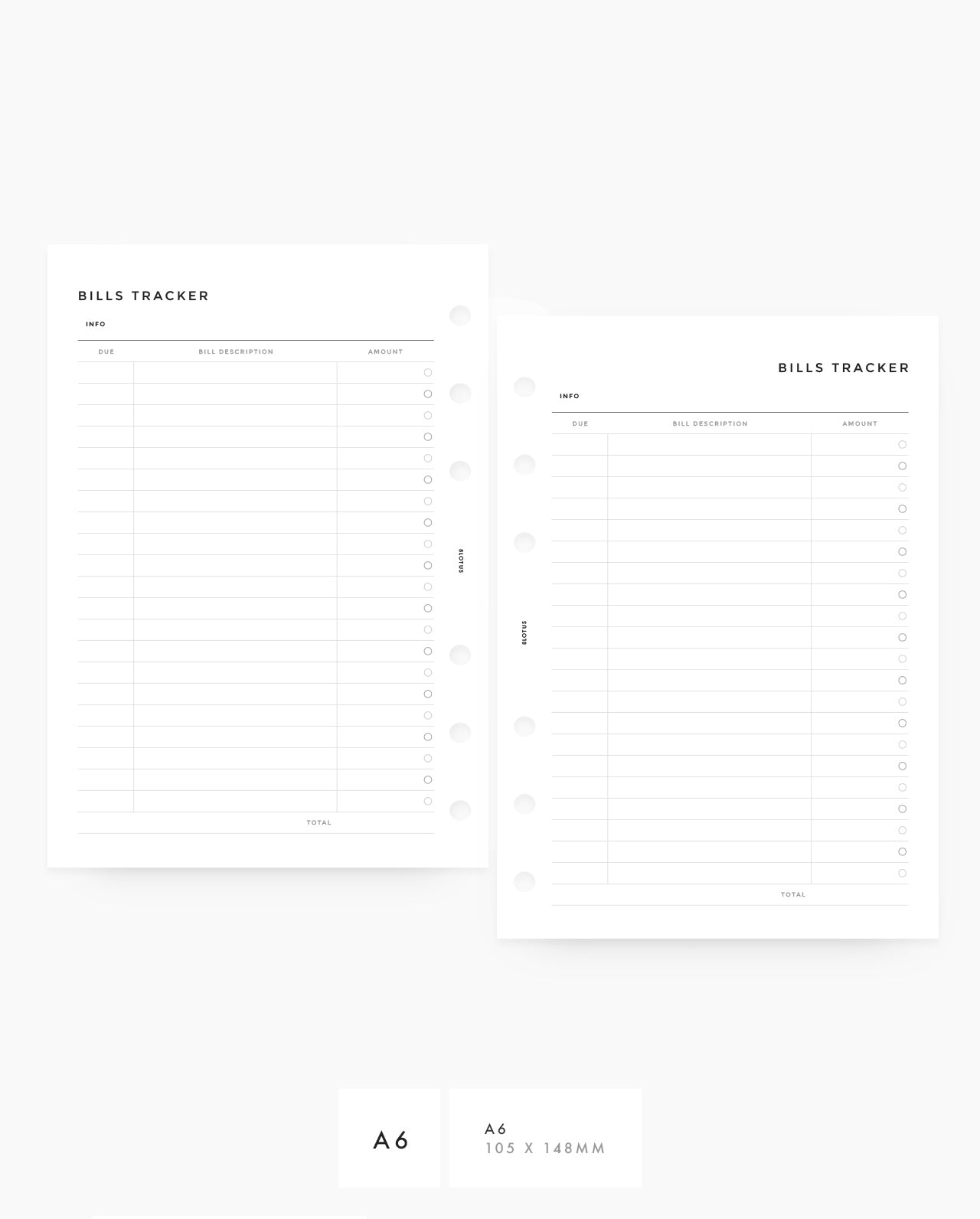 MN026 - Bills Tracker - PDF