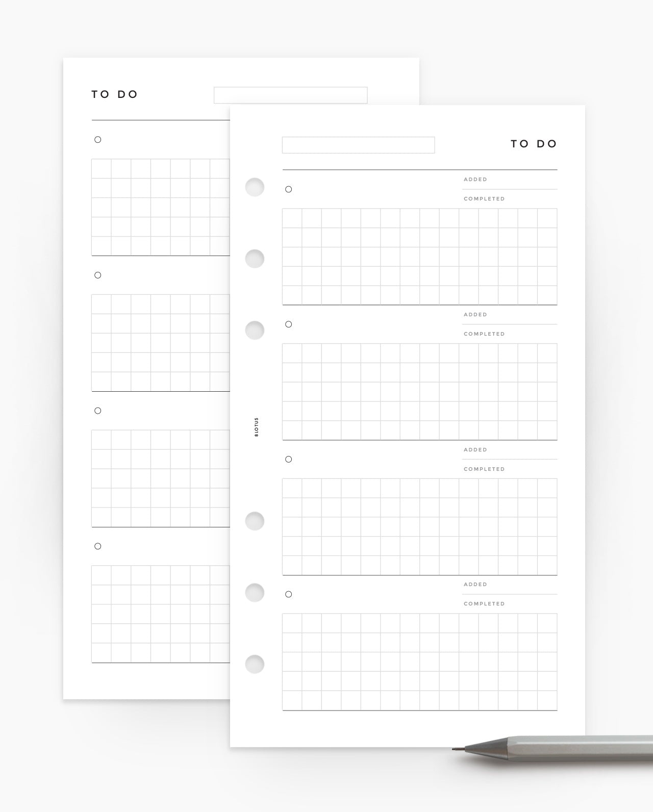 MN028 - DETAILED TO DO LIST