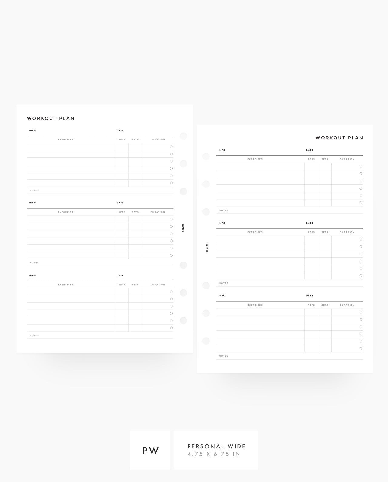 MN031 - Workout Planner