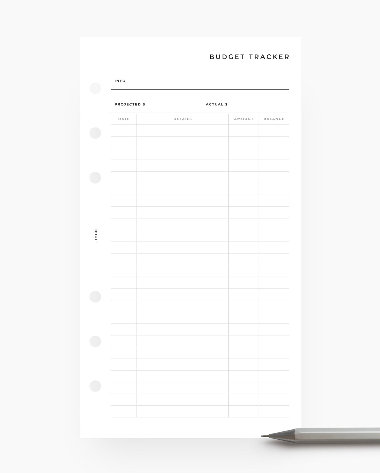 TO DO A5/PERSONAL Gold Edge/white Task Lists Planner Inserts 