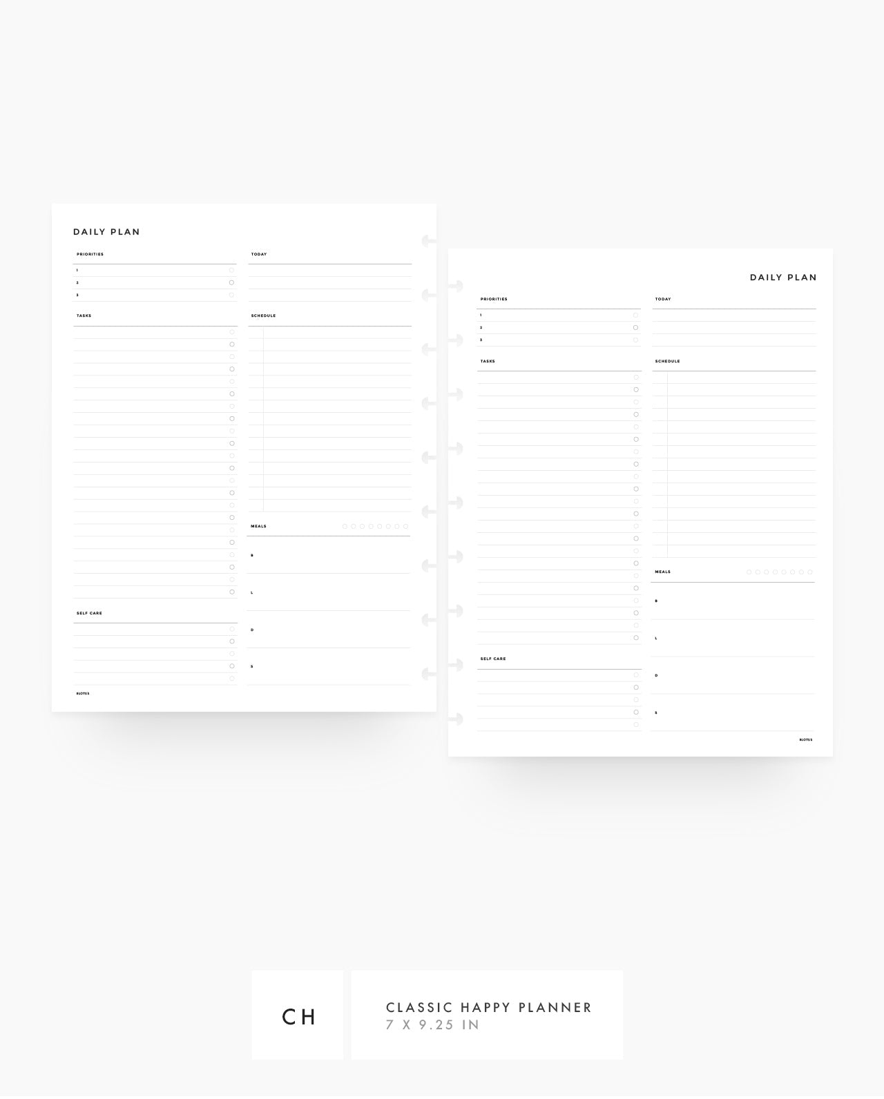 MN040 - Daily w/ Selfcare & Meals - PDF