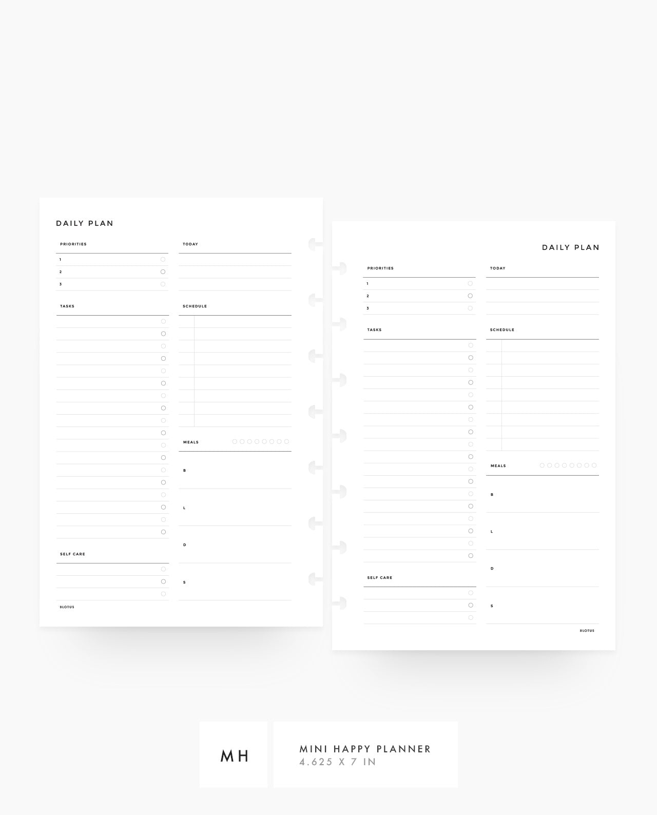 MN040 - Daily w/ Selfcare & Meals - PDF