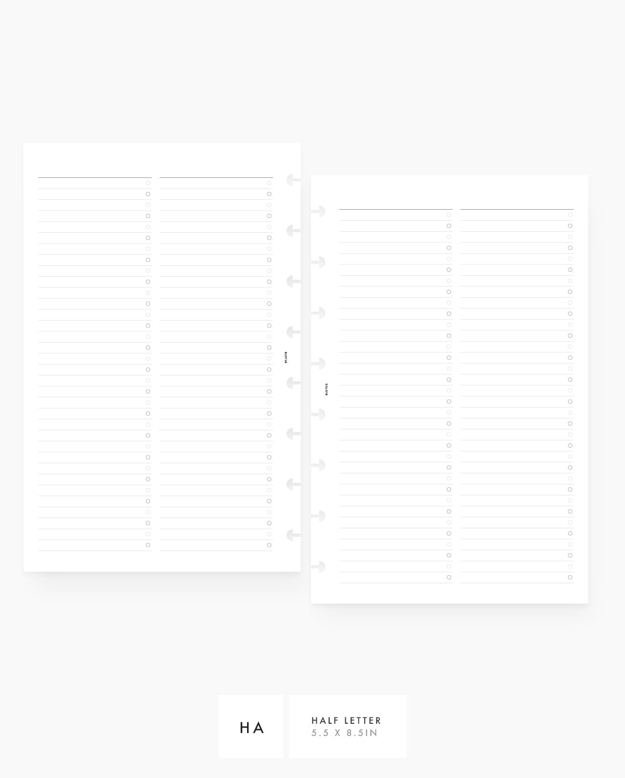 MN042 - Double List - PDF