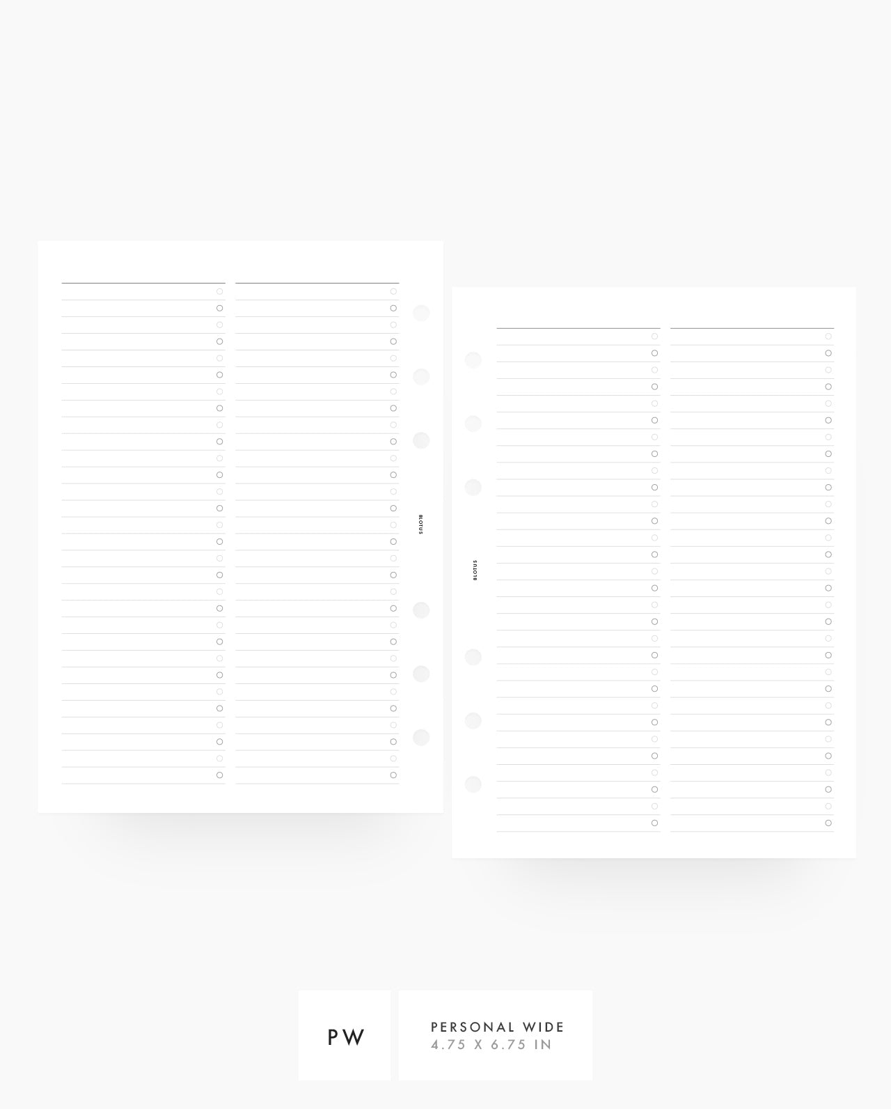 MN042 - Double List - PDF