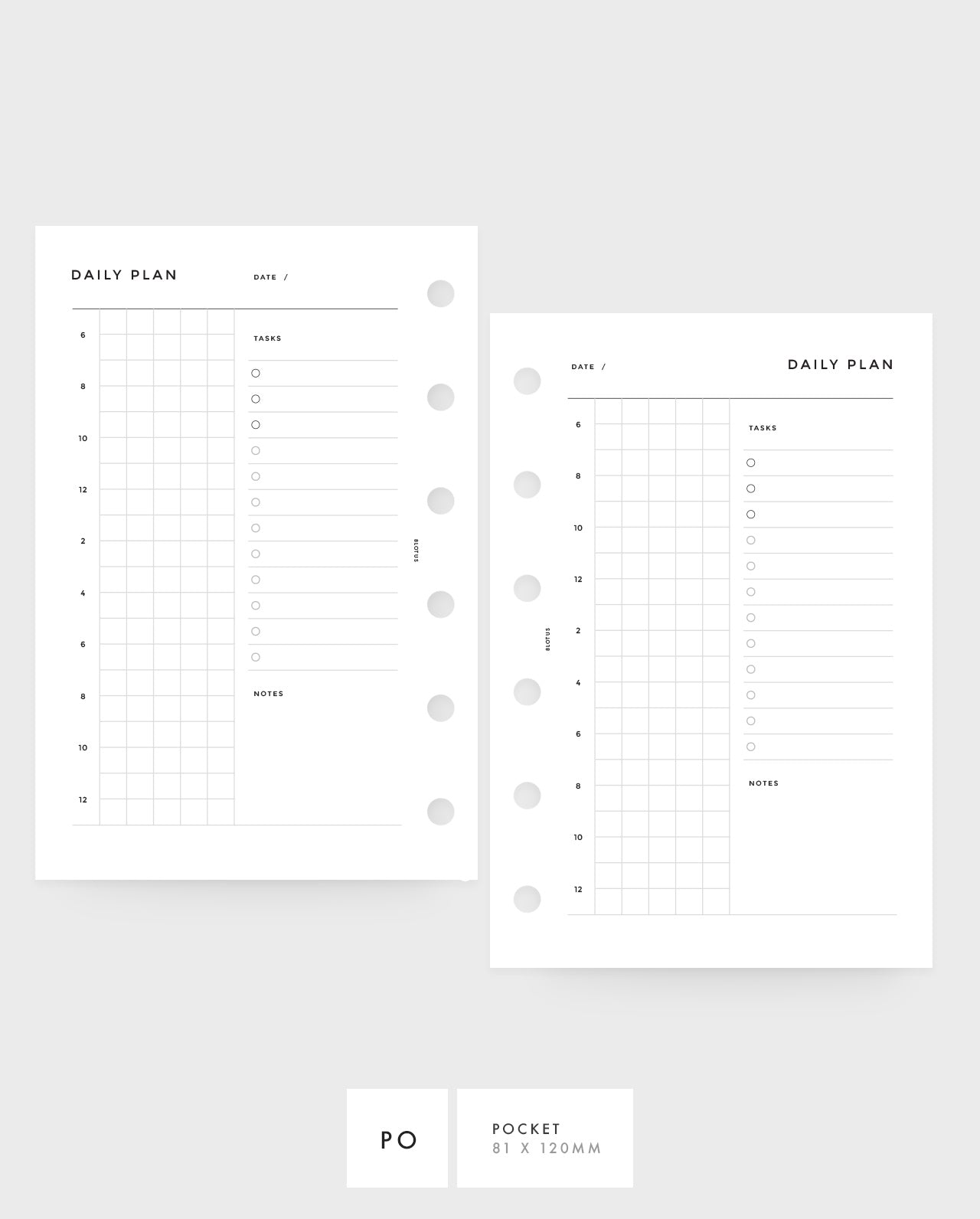 MN095 - DAILY TASK MANAGER - DO1P (Special Order)