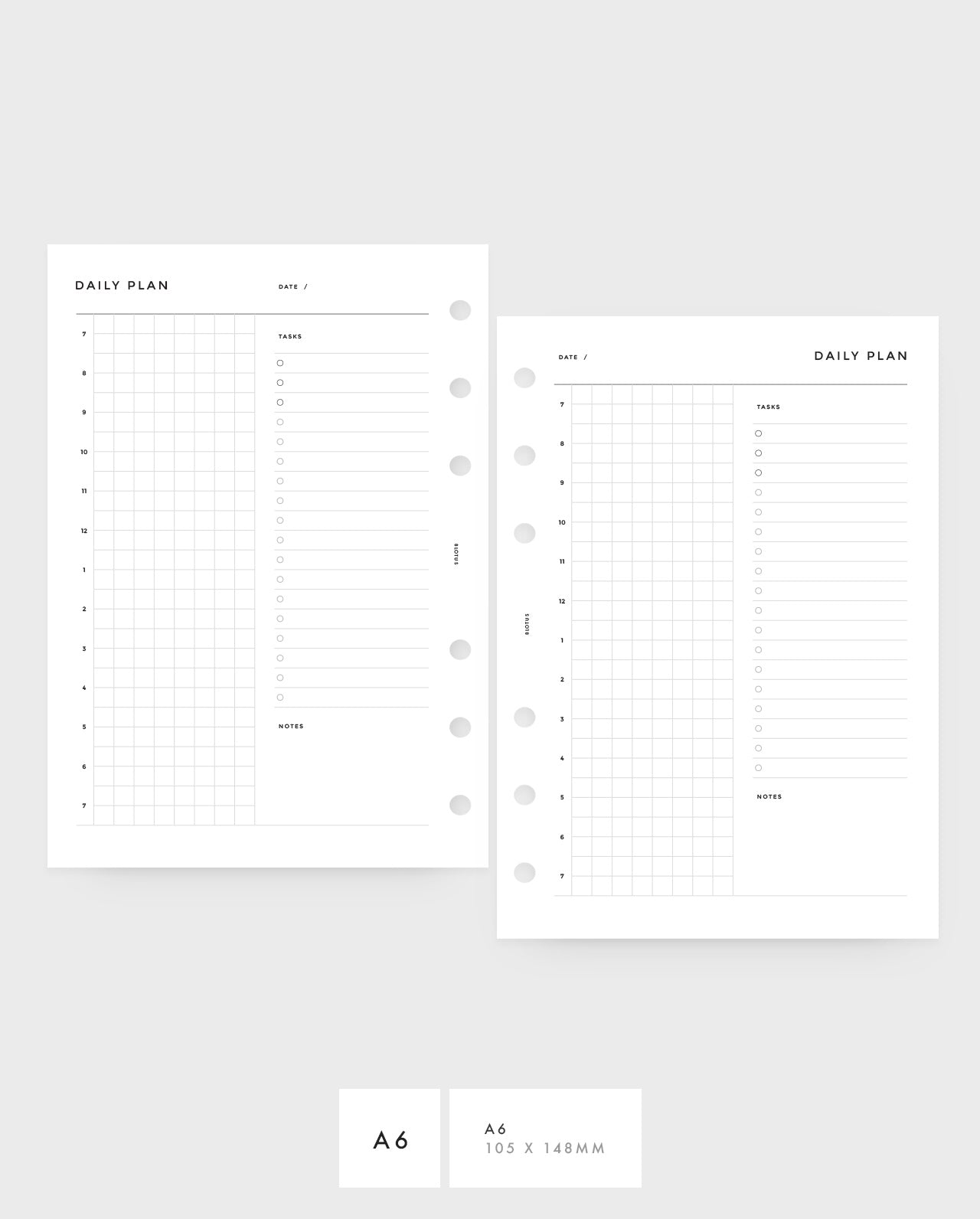 MN095 - DAILY TASK MANAGER - DO1P (Special Order)