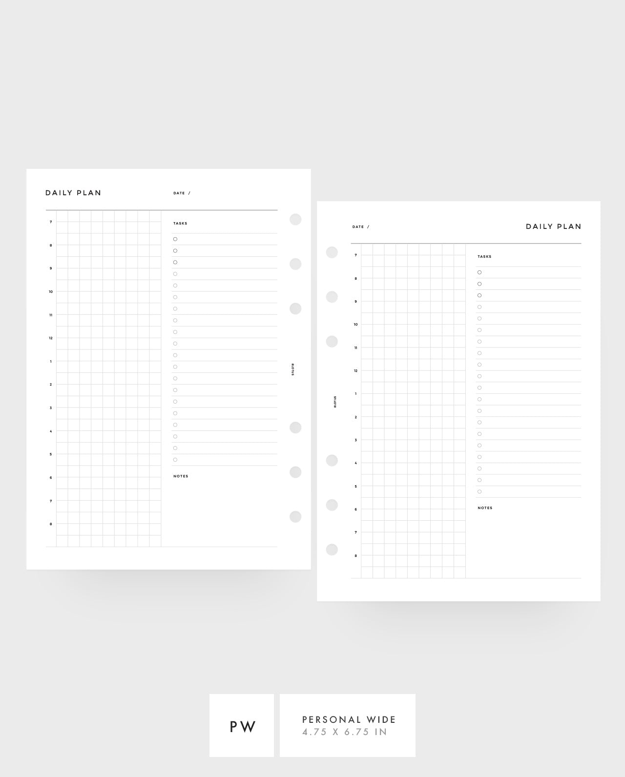 MN095 - DAILY TASK MANAGER - DO1P (Special Order)