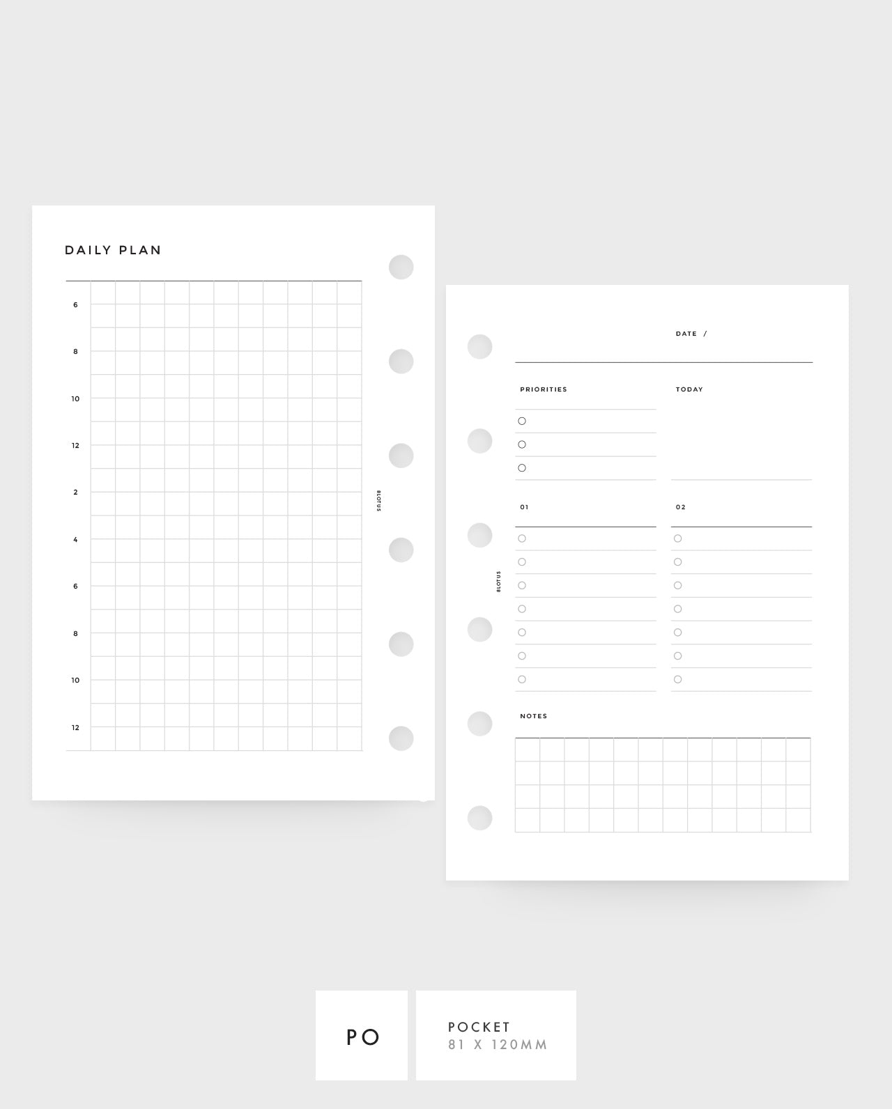 MN096 - DAILY TASK MANAGER - DO2P (Special Order)