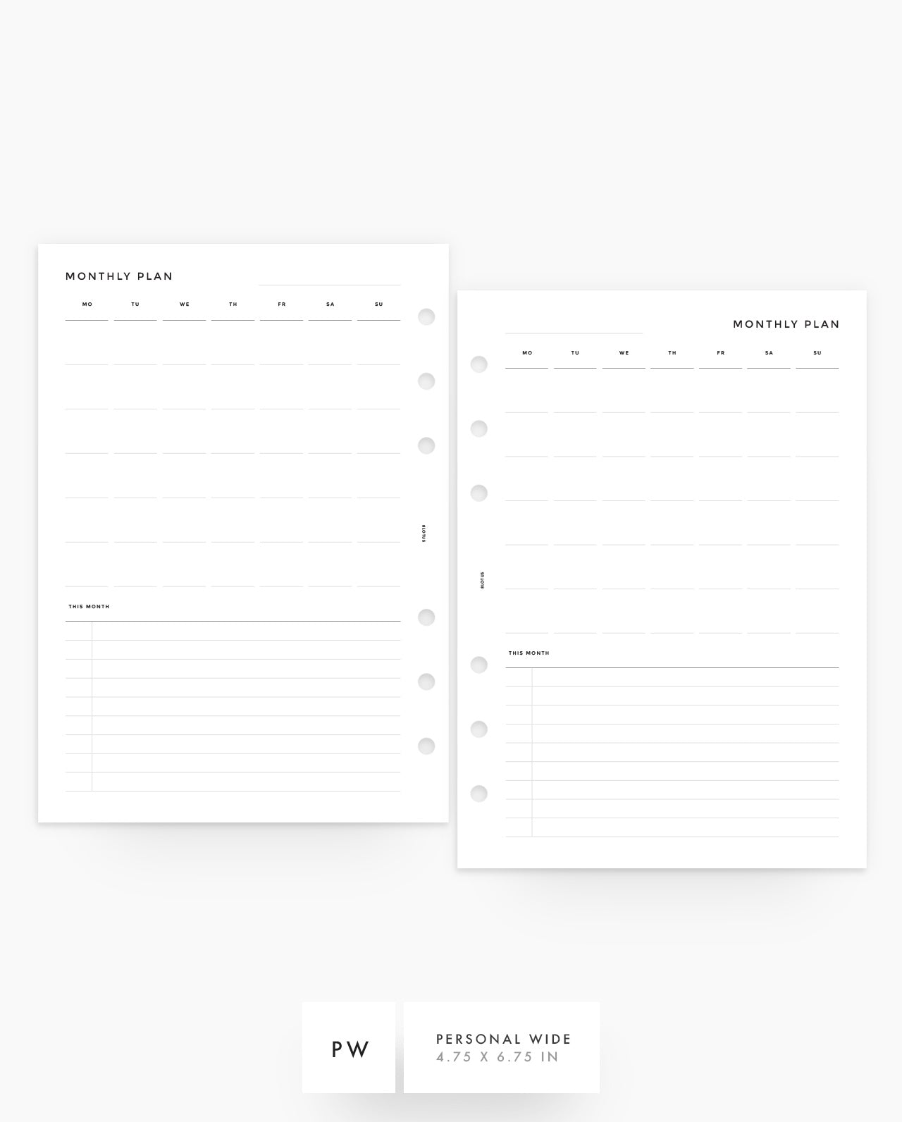 MN104 - Monthly Overview - MO1P - PDF