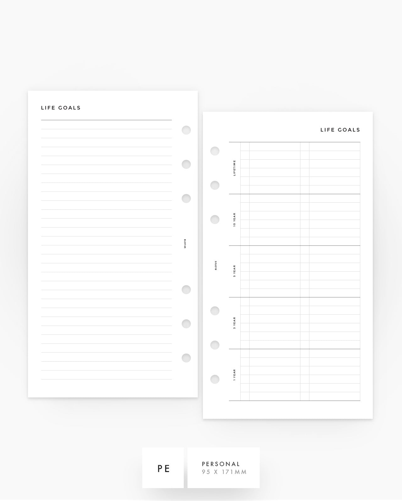 MN108 - Lifetime Goals - PDF