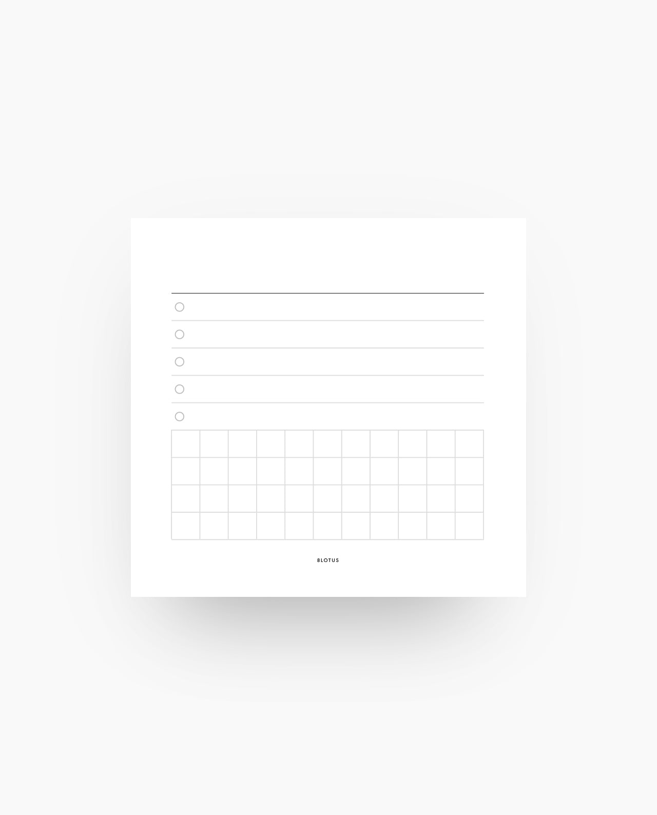 Sticky Note Printable Graph Paper