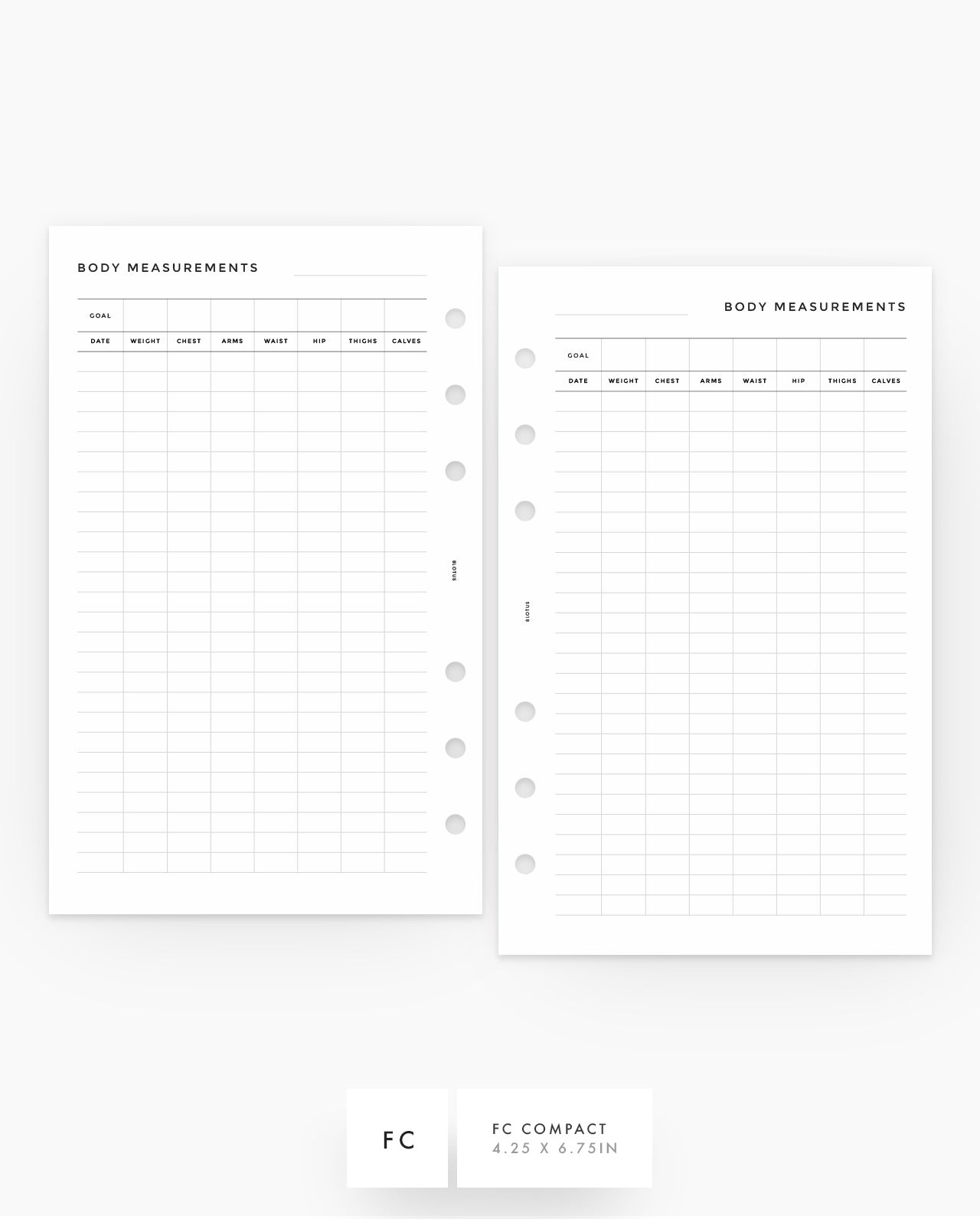 MN060 - Body Measurements - PDF
