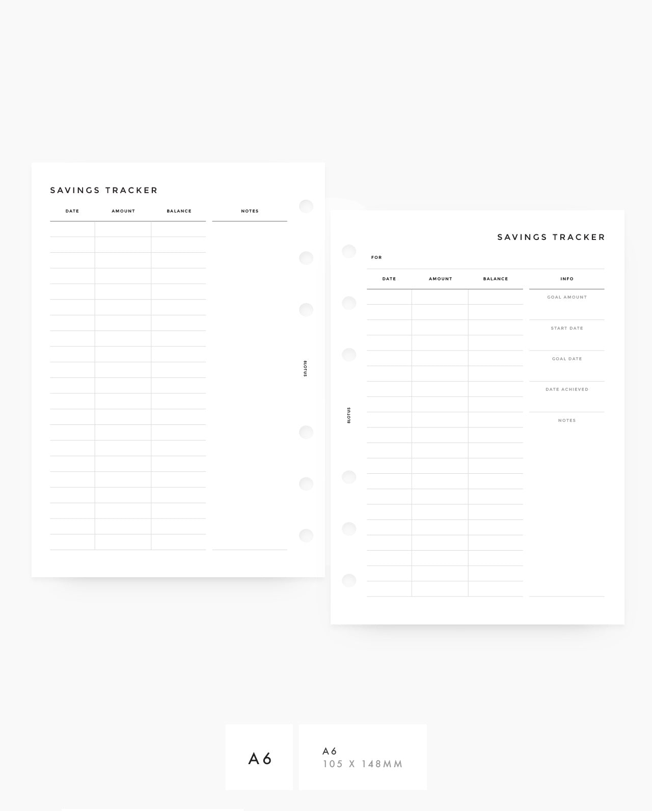 MN046 - Savings Tracker - PDF